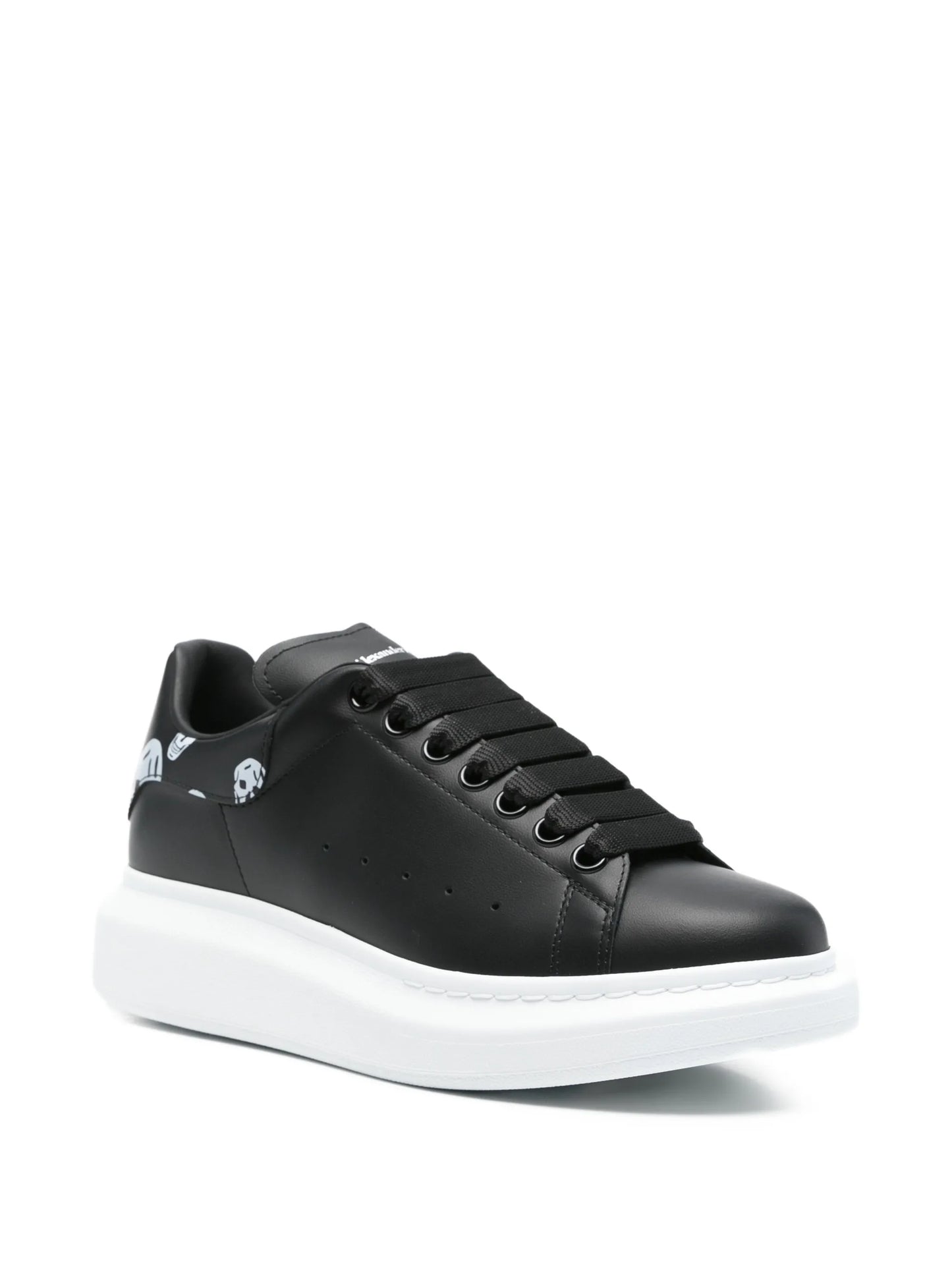 Oversized skull-print sneakers
