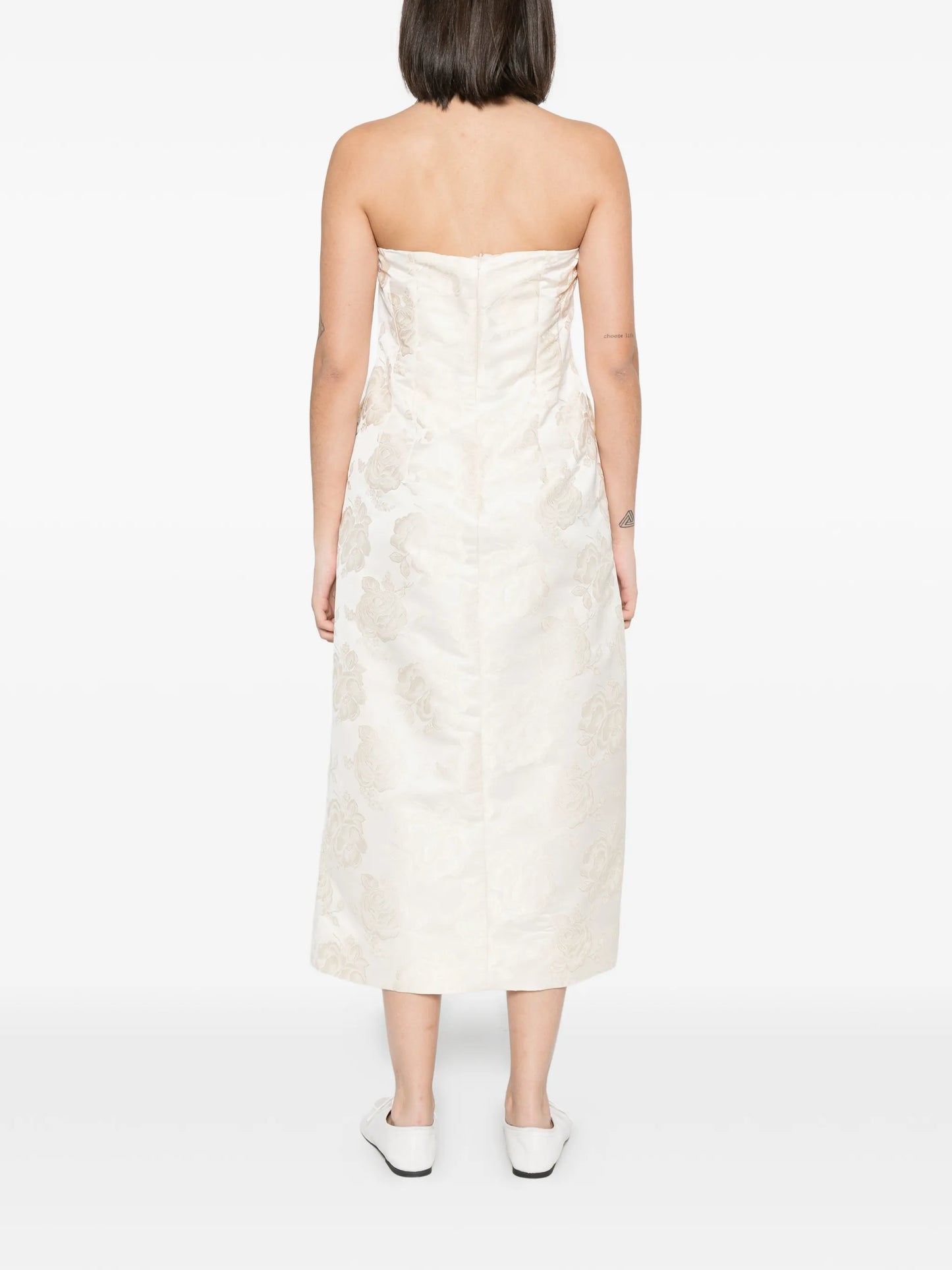 Sash midi dress