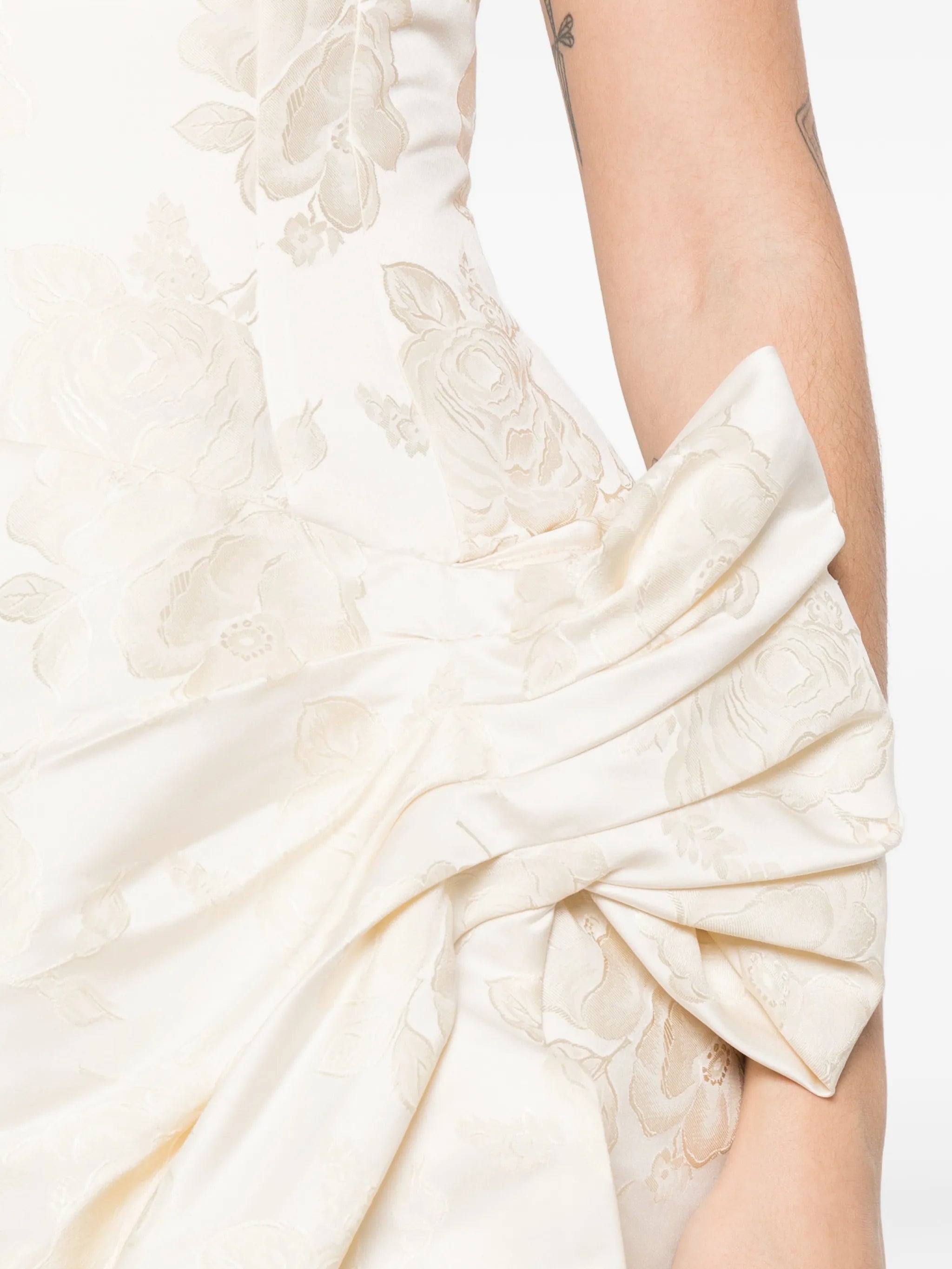 Sash midi dress