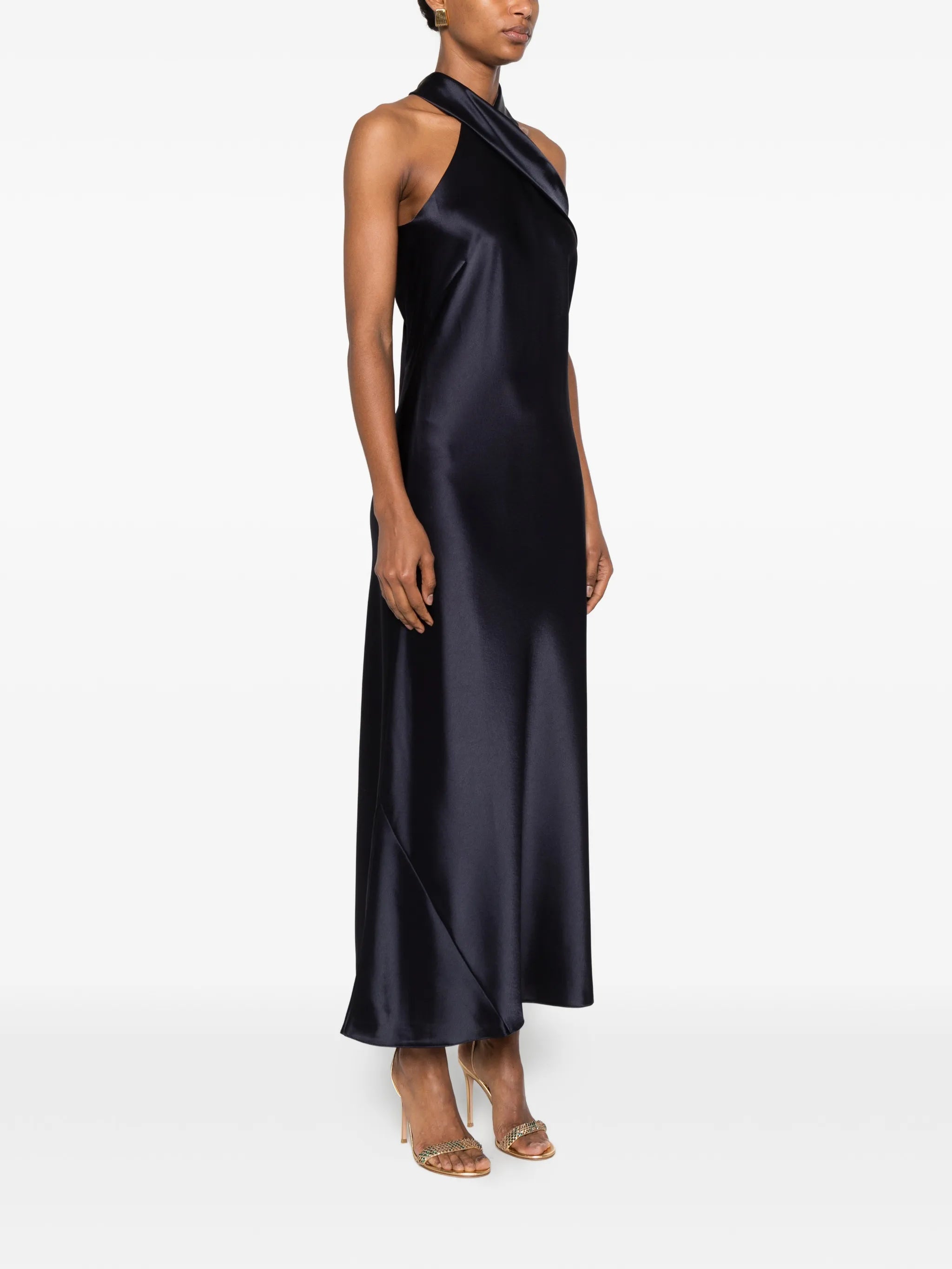 Pandora satin midi dress