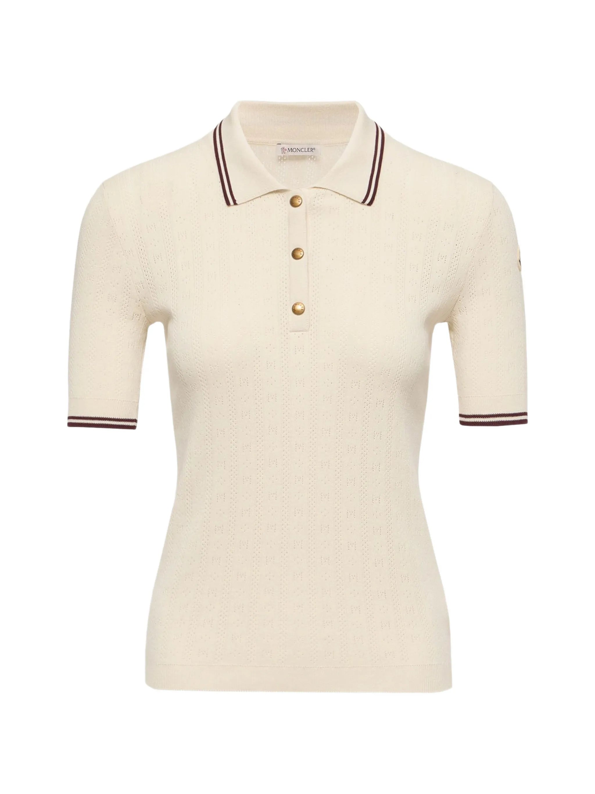 striped polo shirt