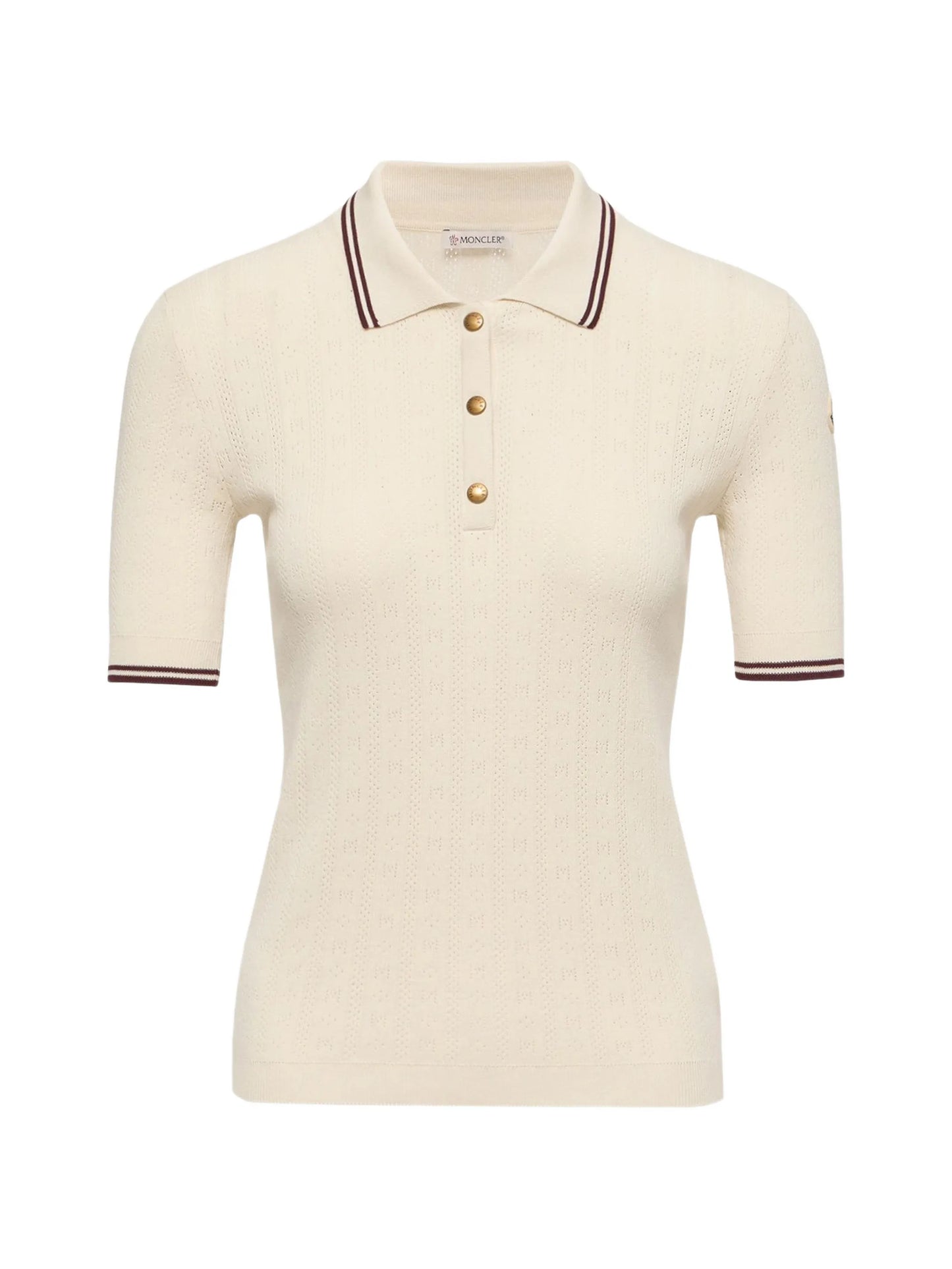 striped polo shirt