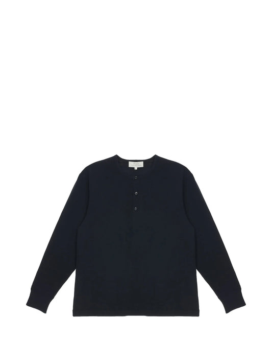 henley long-sleeve T-shirt