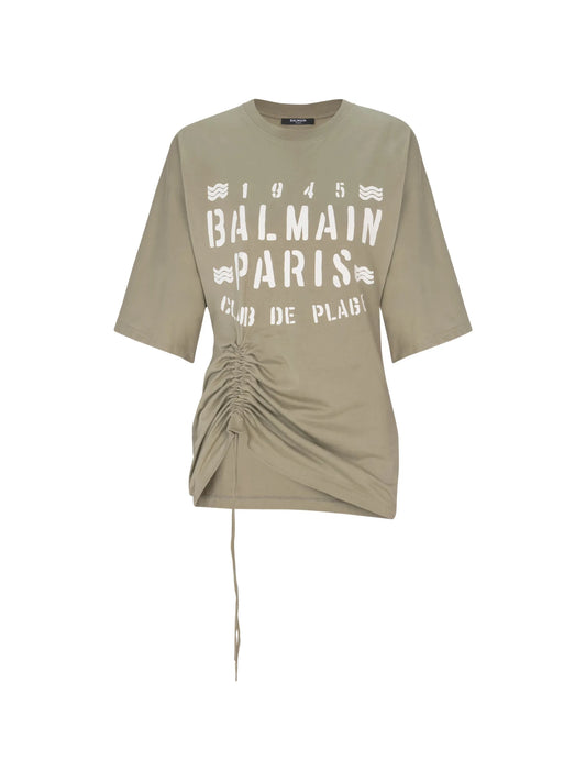 drawstring-detail T-shirt