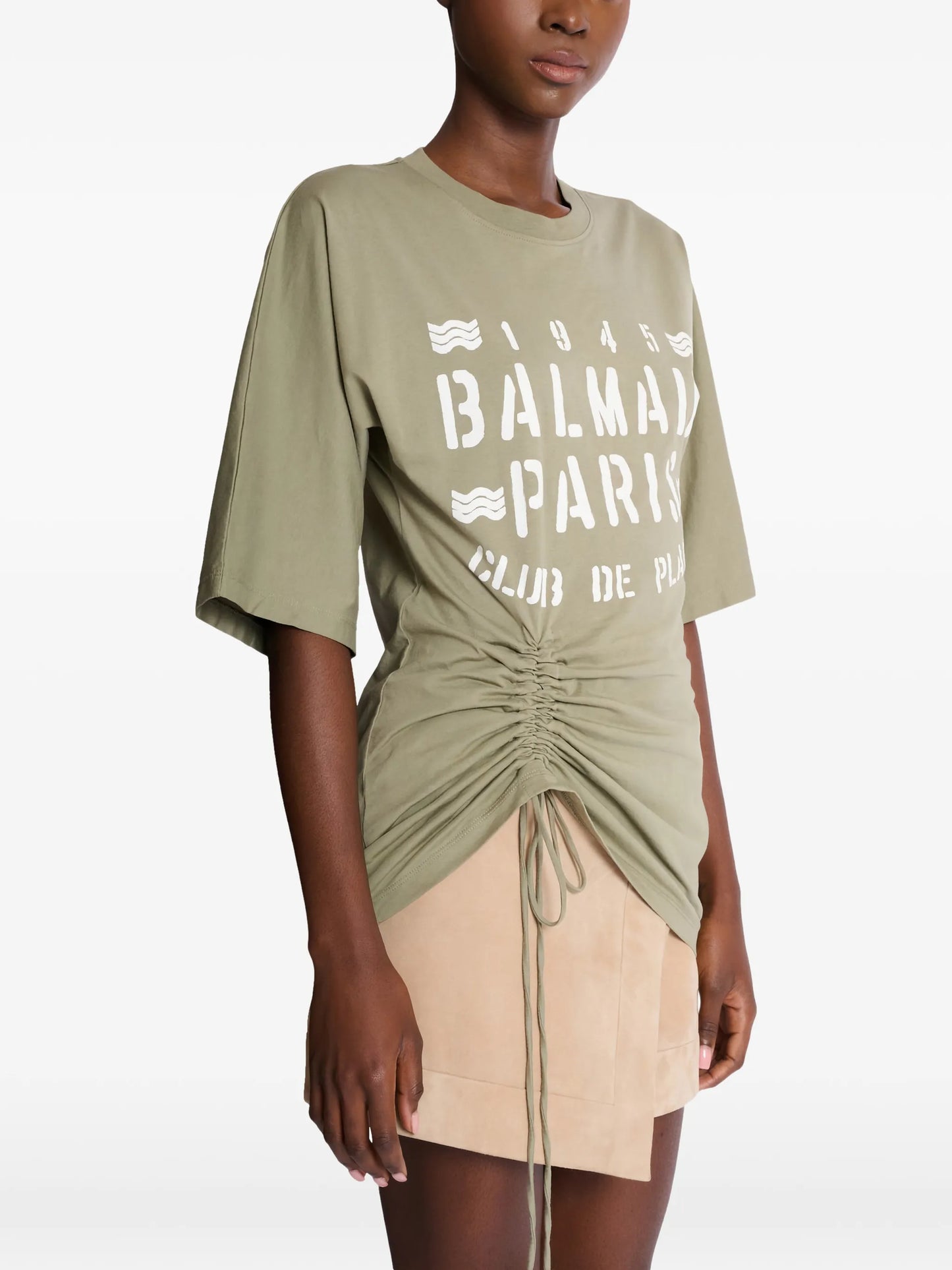 drawstring-detail T-shirt