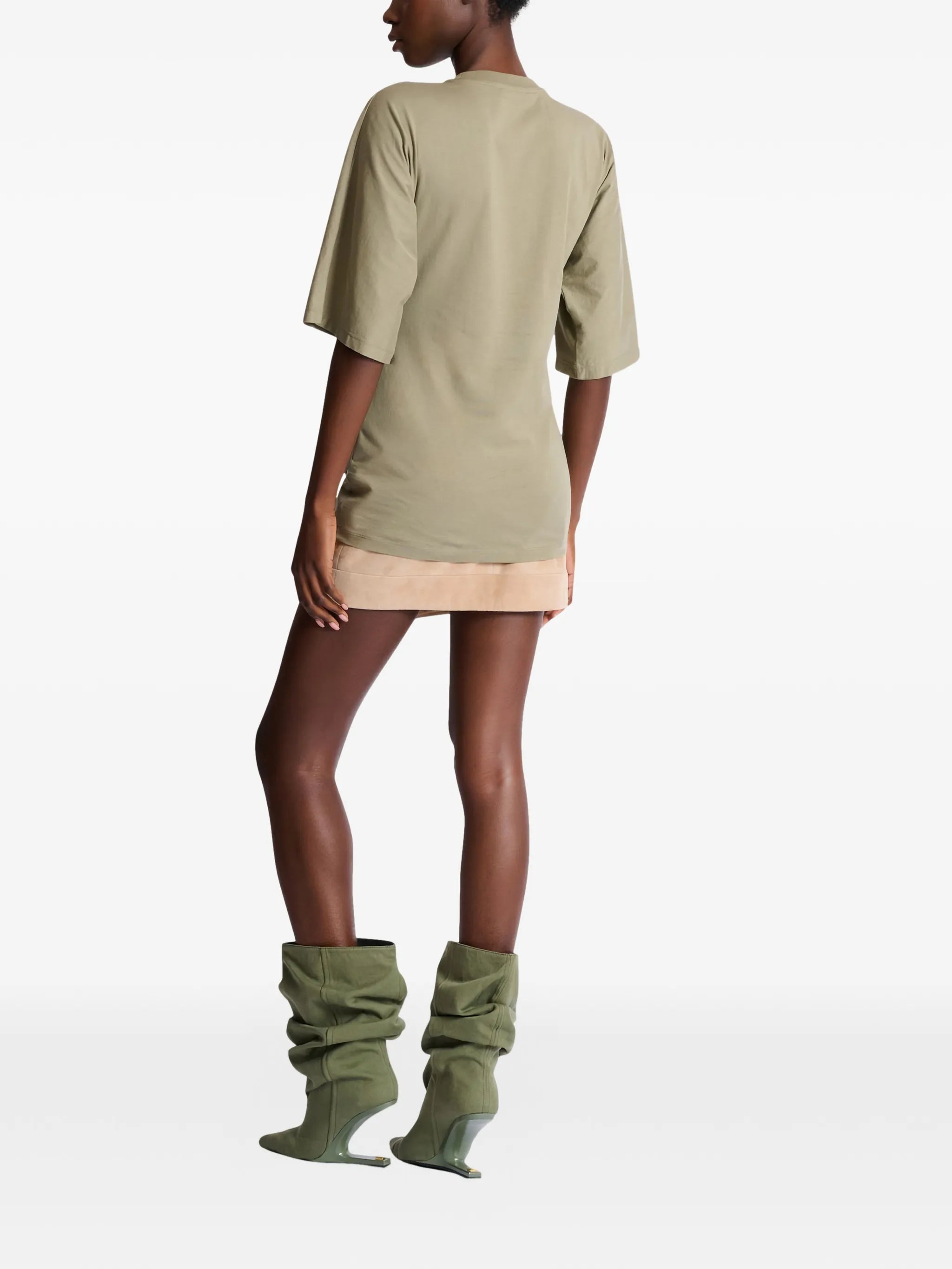 drawstring-detail T-shirt
