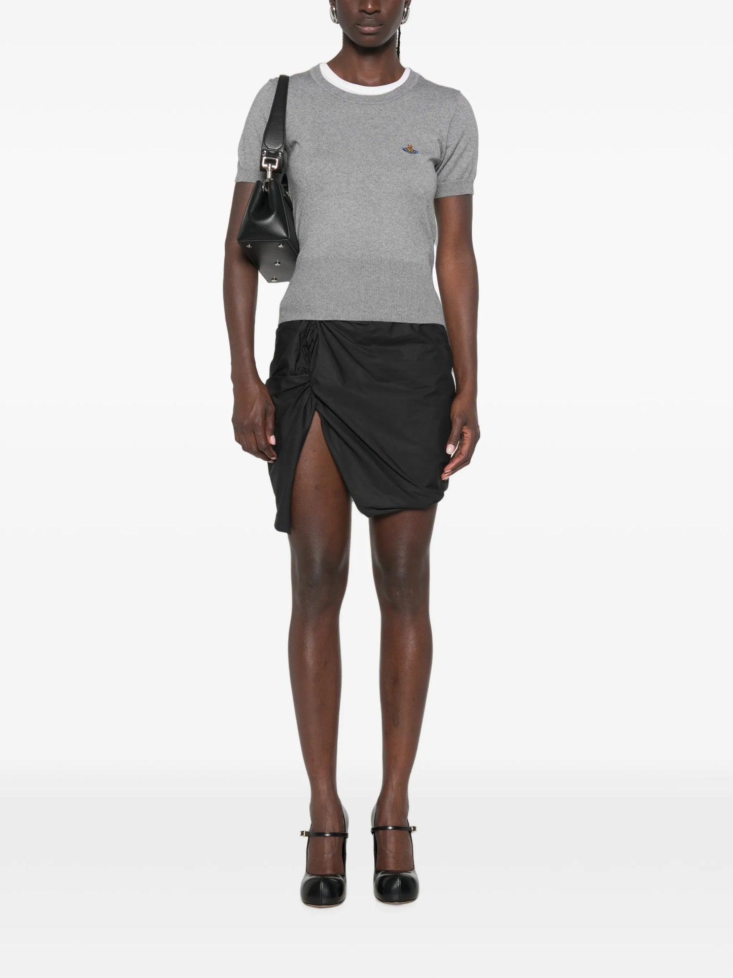 Bea Orb-embroidered top