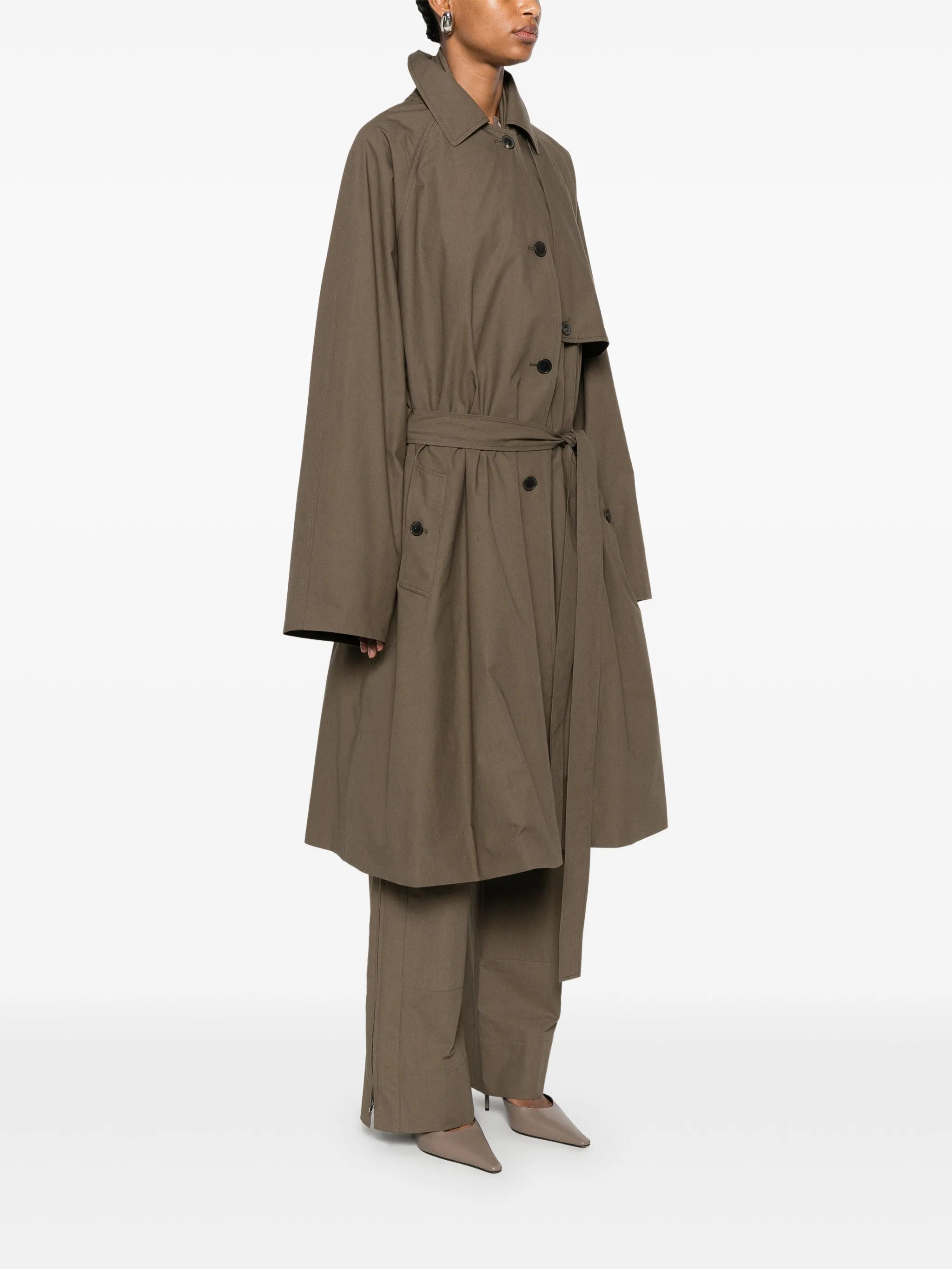 Zeland belted trench coat