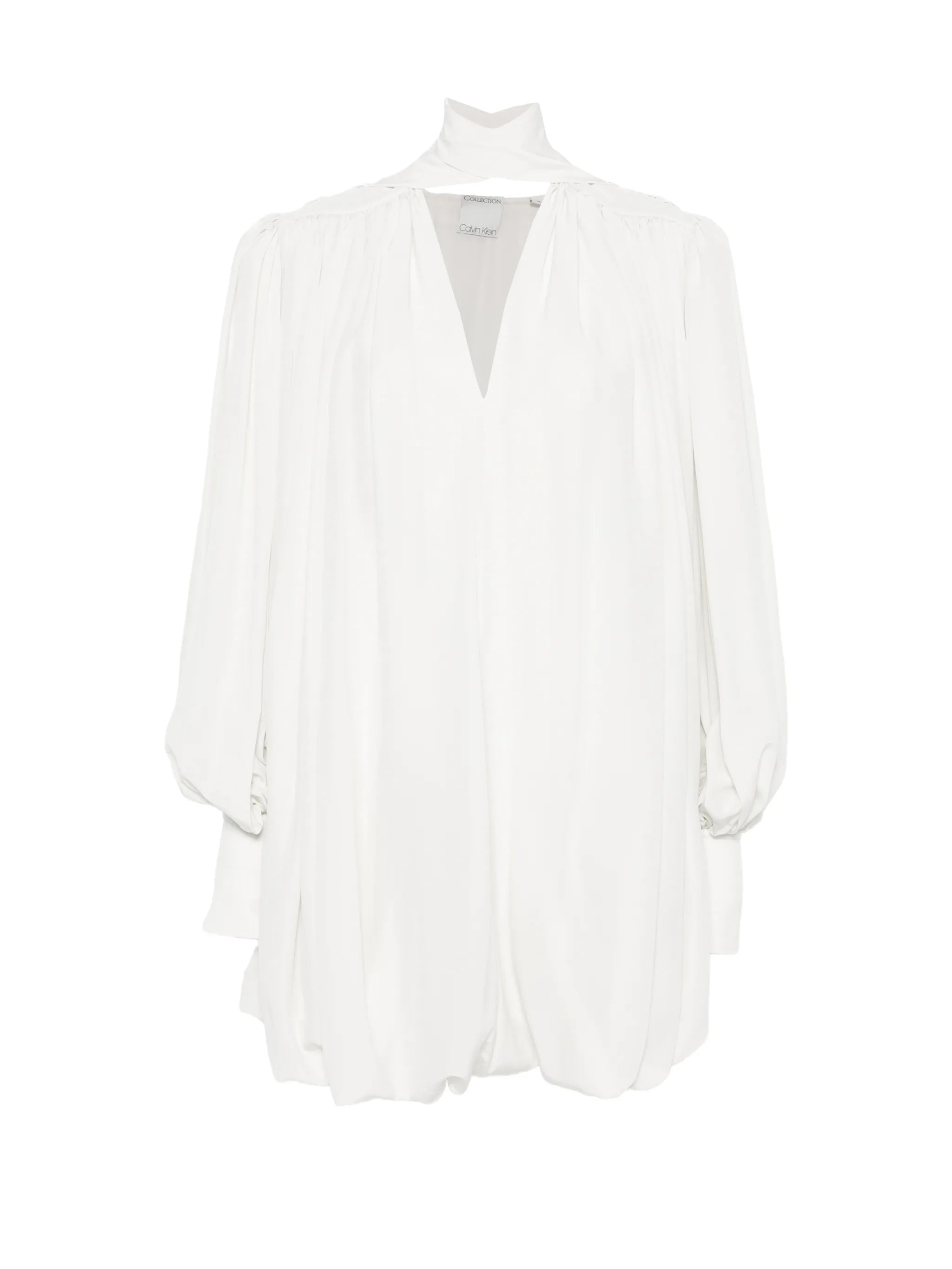 mini Allegra pleated-bubble dress