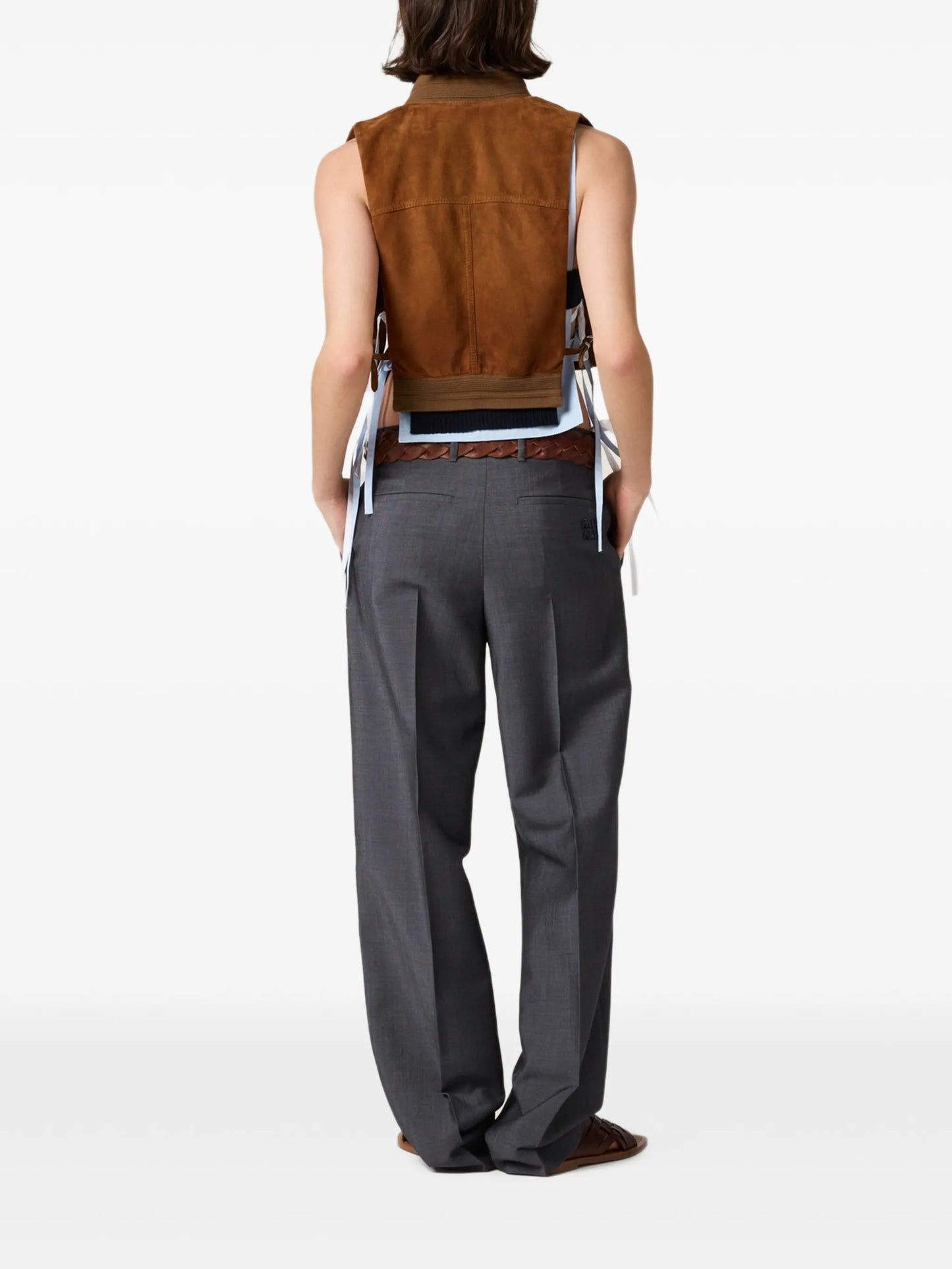 concealed-fastening trousers
