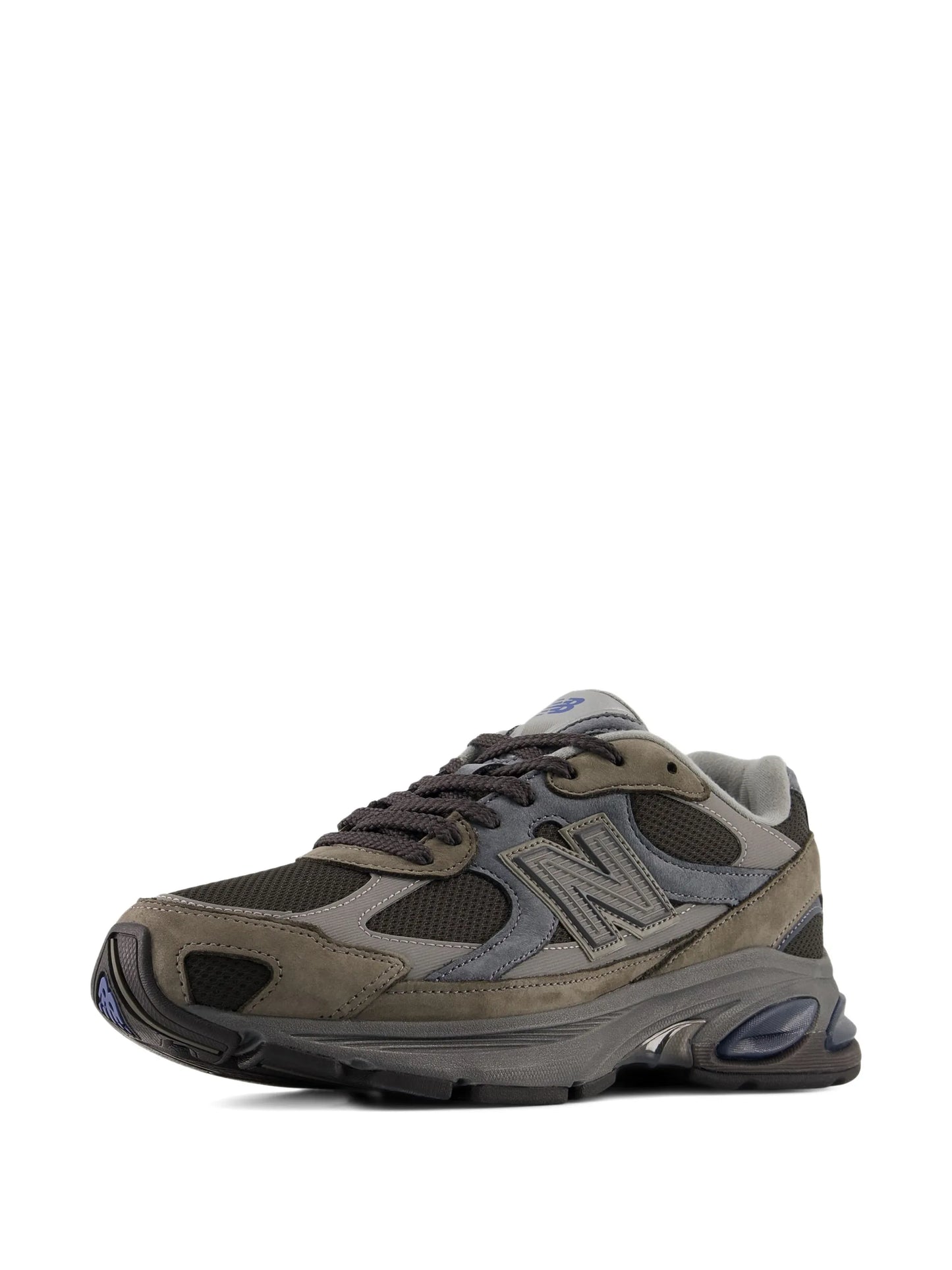 2010 suede-panel sneakers