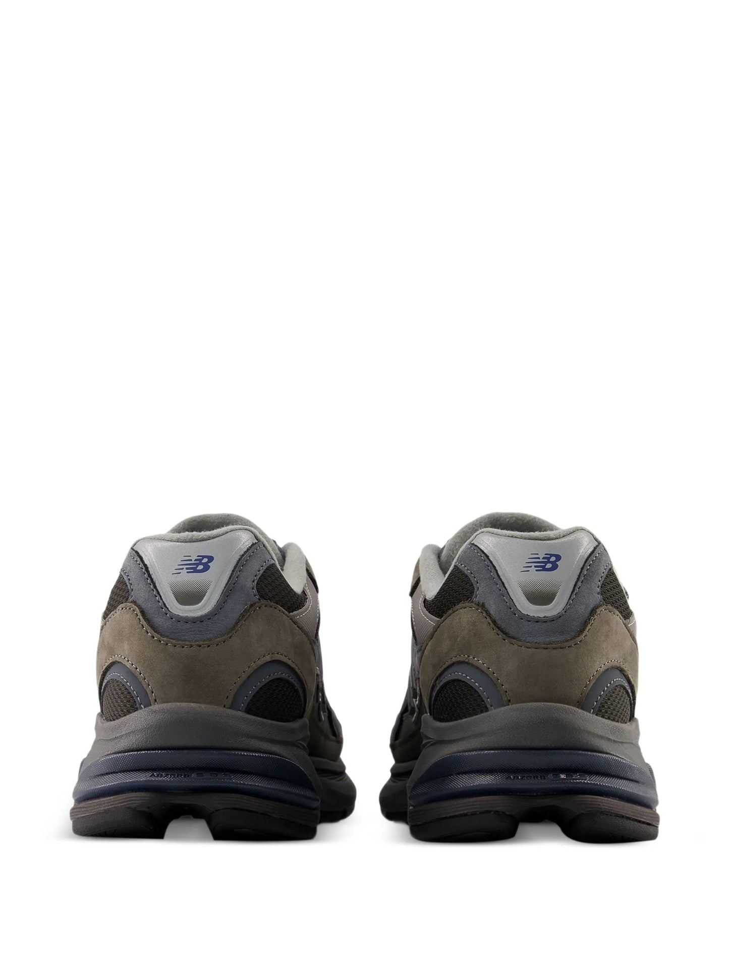 2010 suede-panel sneakers