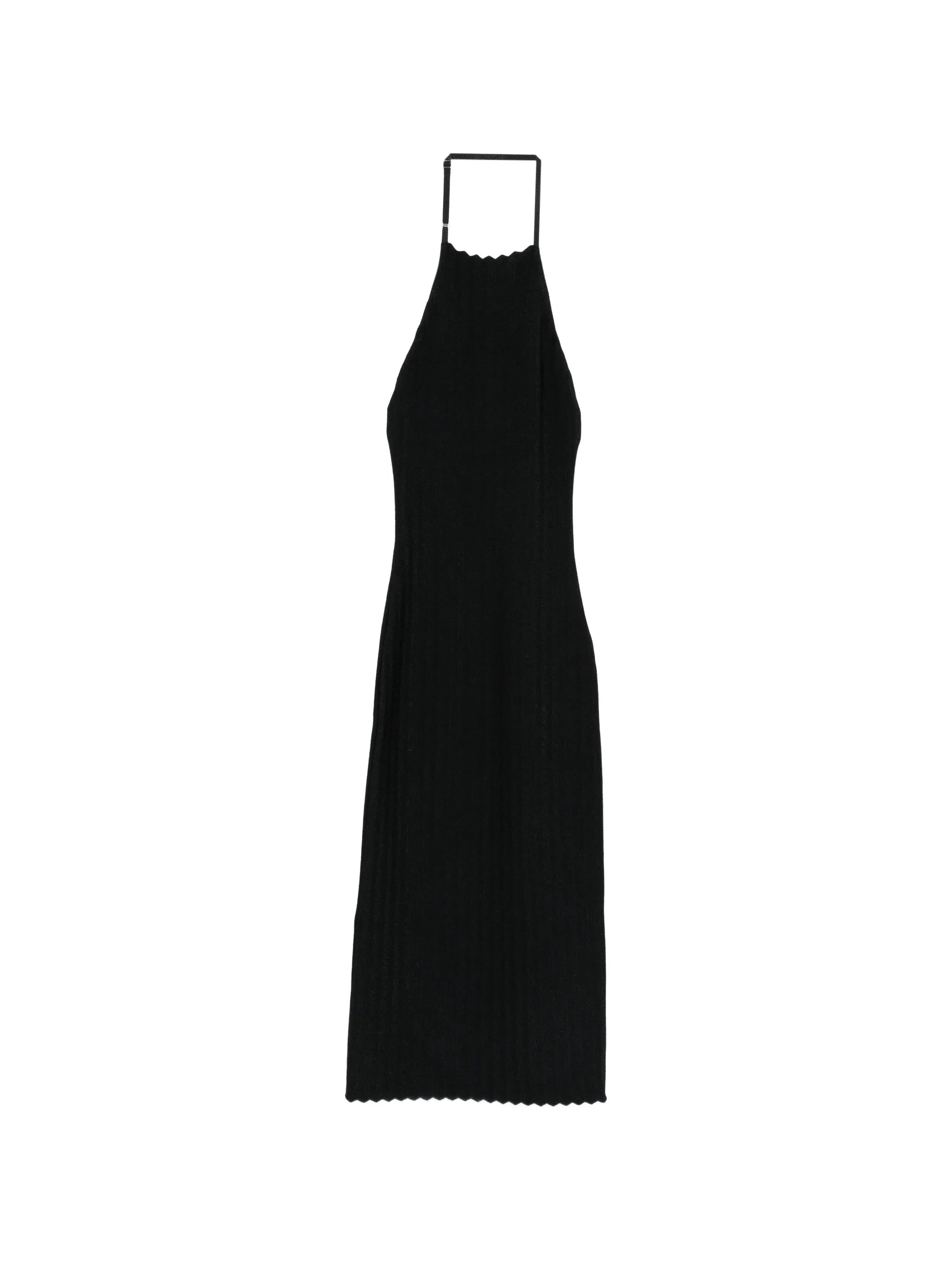 Tablier knitted midi dress