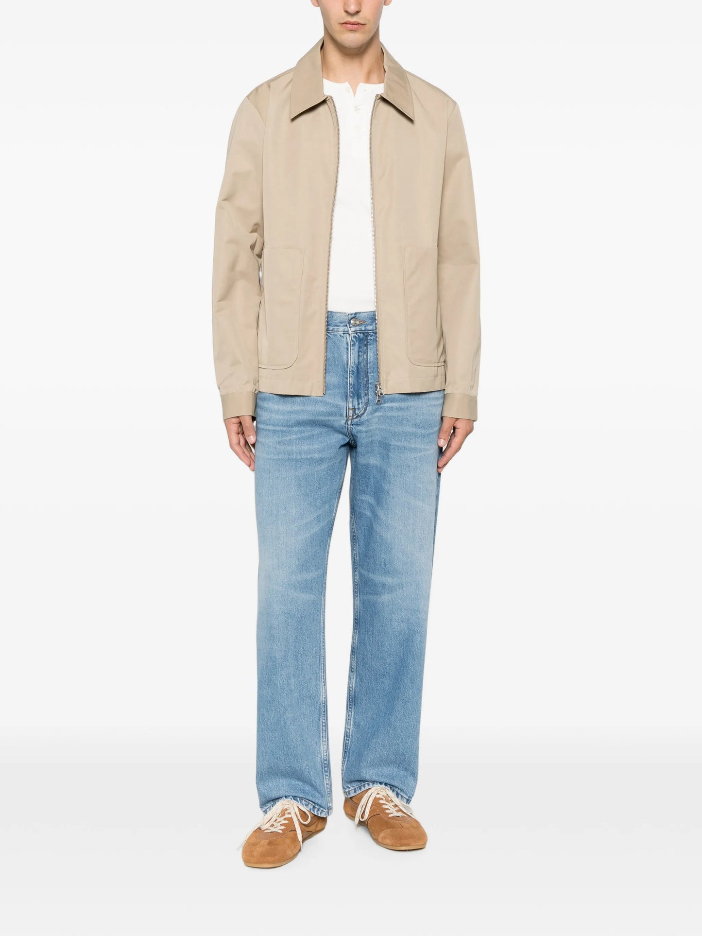 Gael zip-fastening jacket
