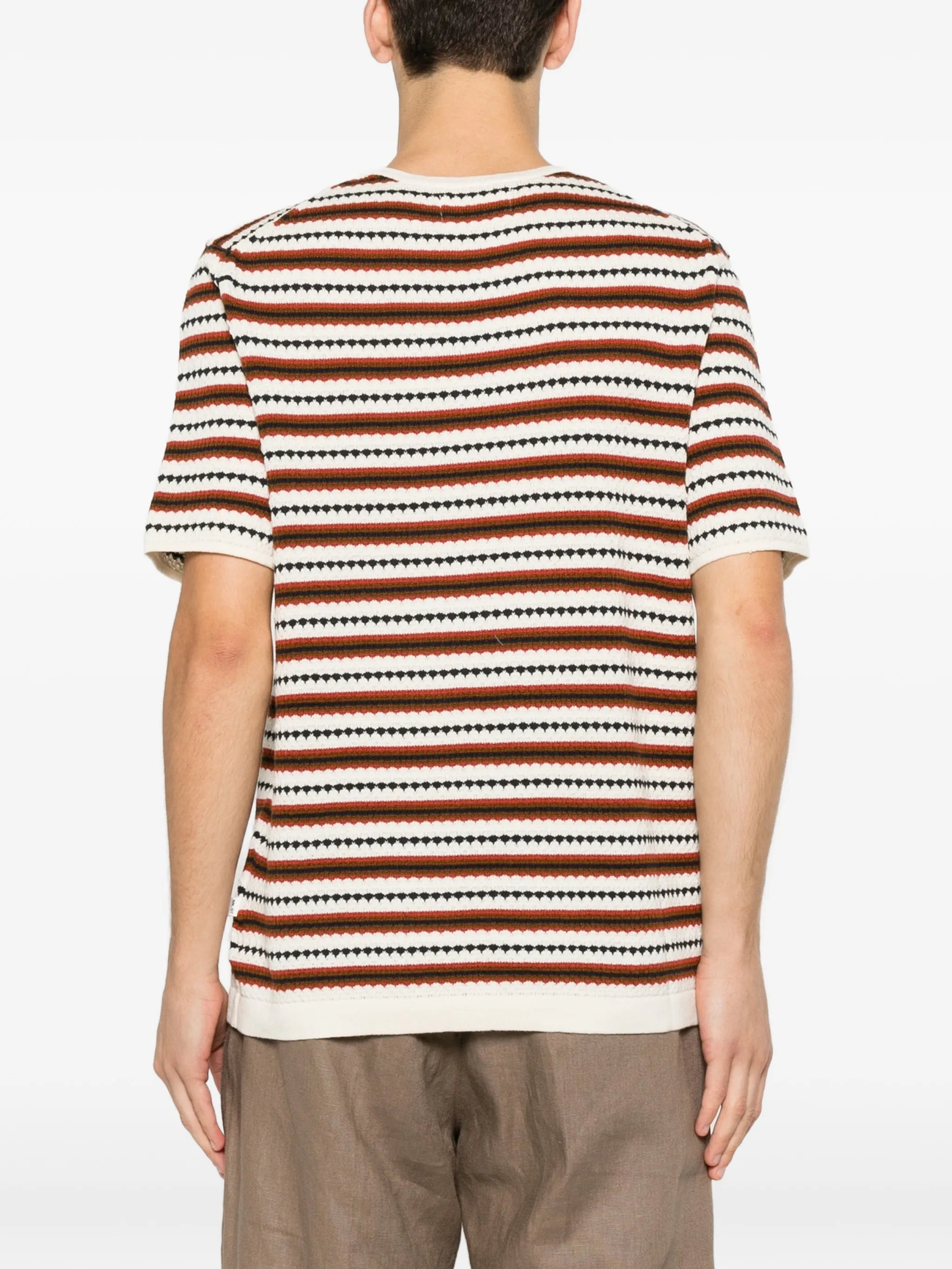 Bari 6686 striped T-shirt