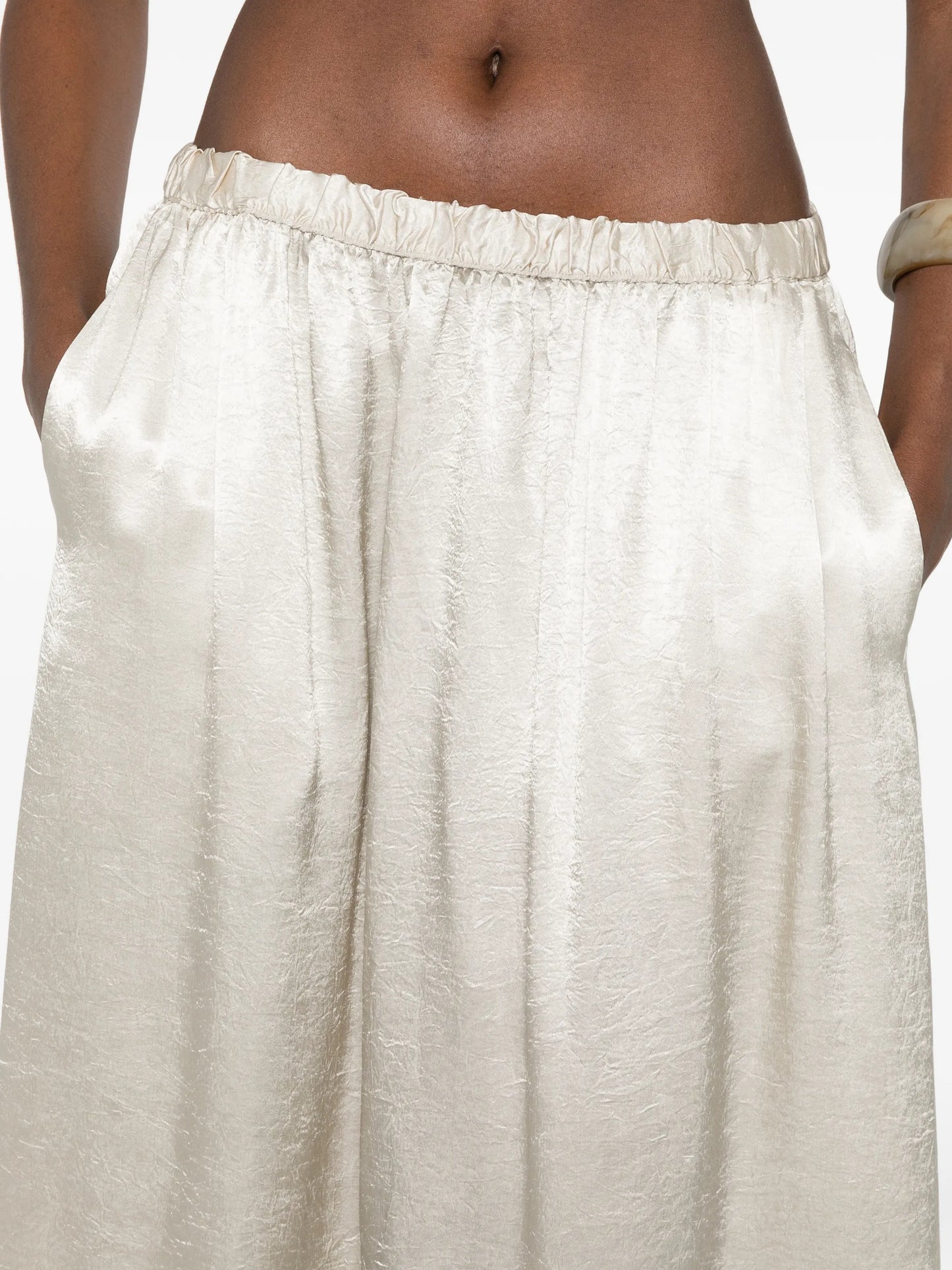satin skirt