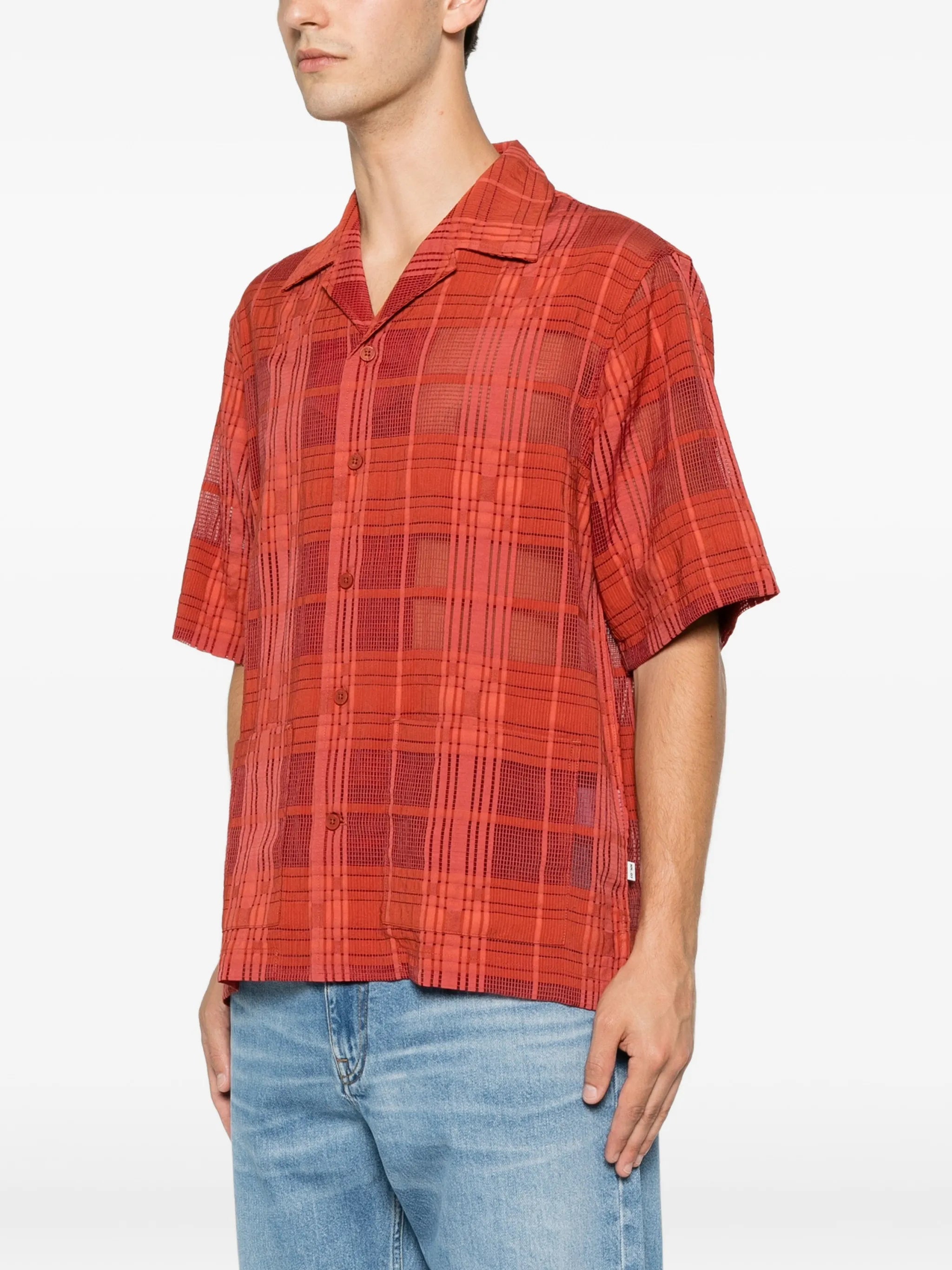 Ben check-pattern shirt