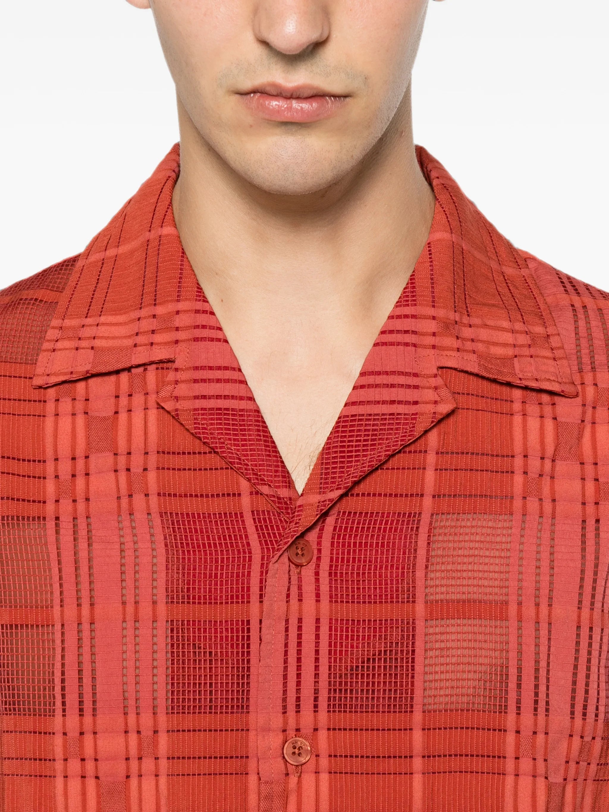 Ben check-pattern shirt