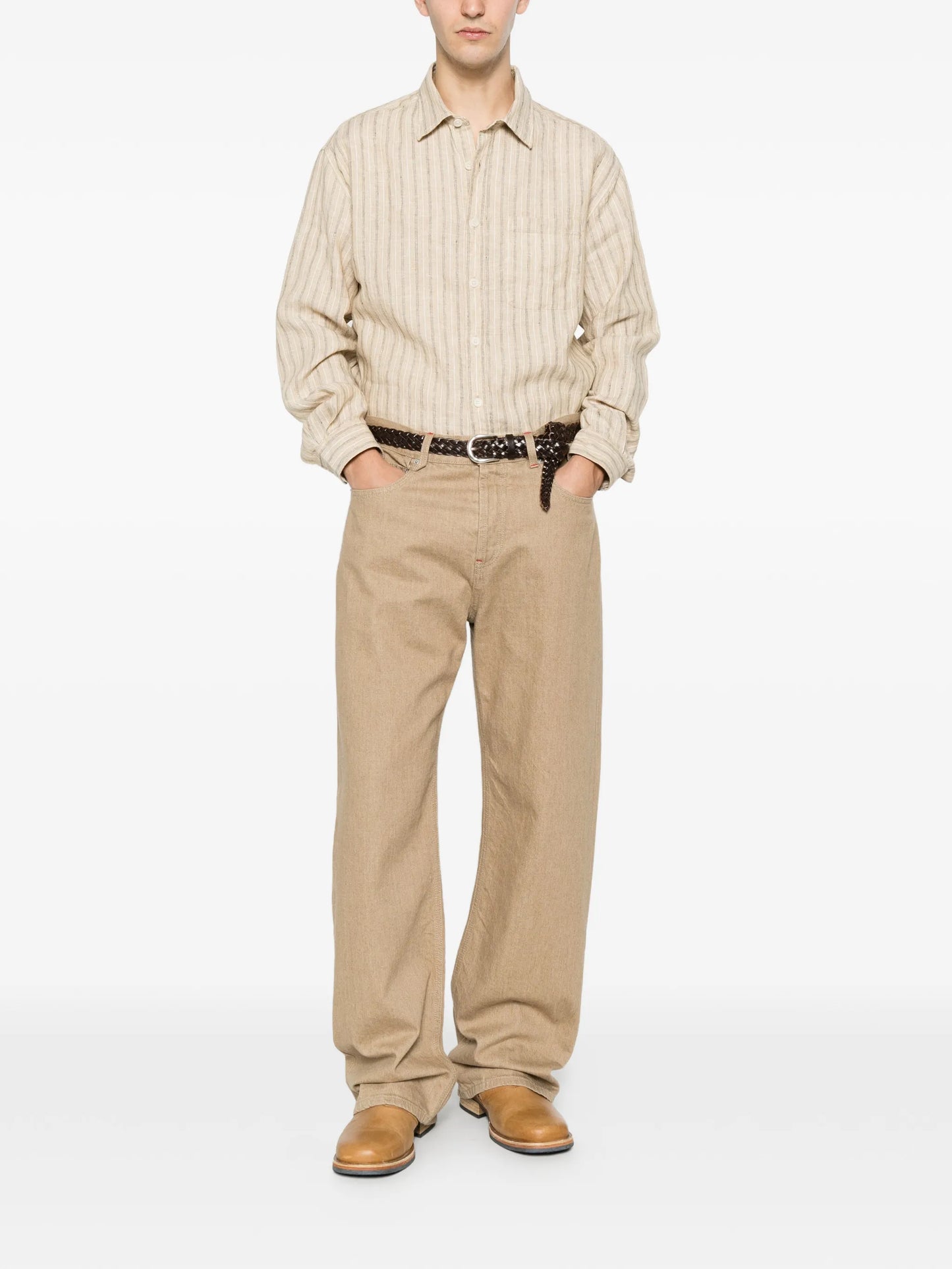 Deon 5728 striped shirt