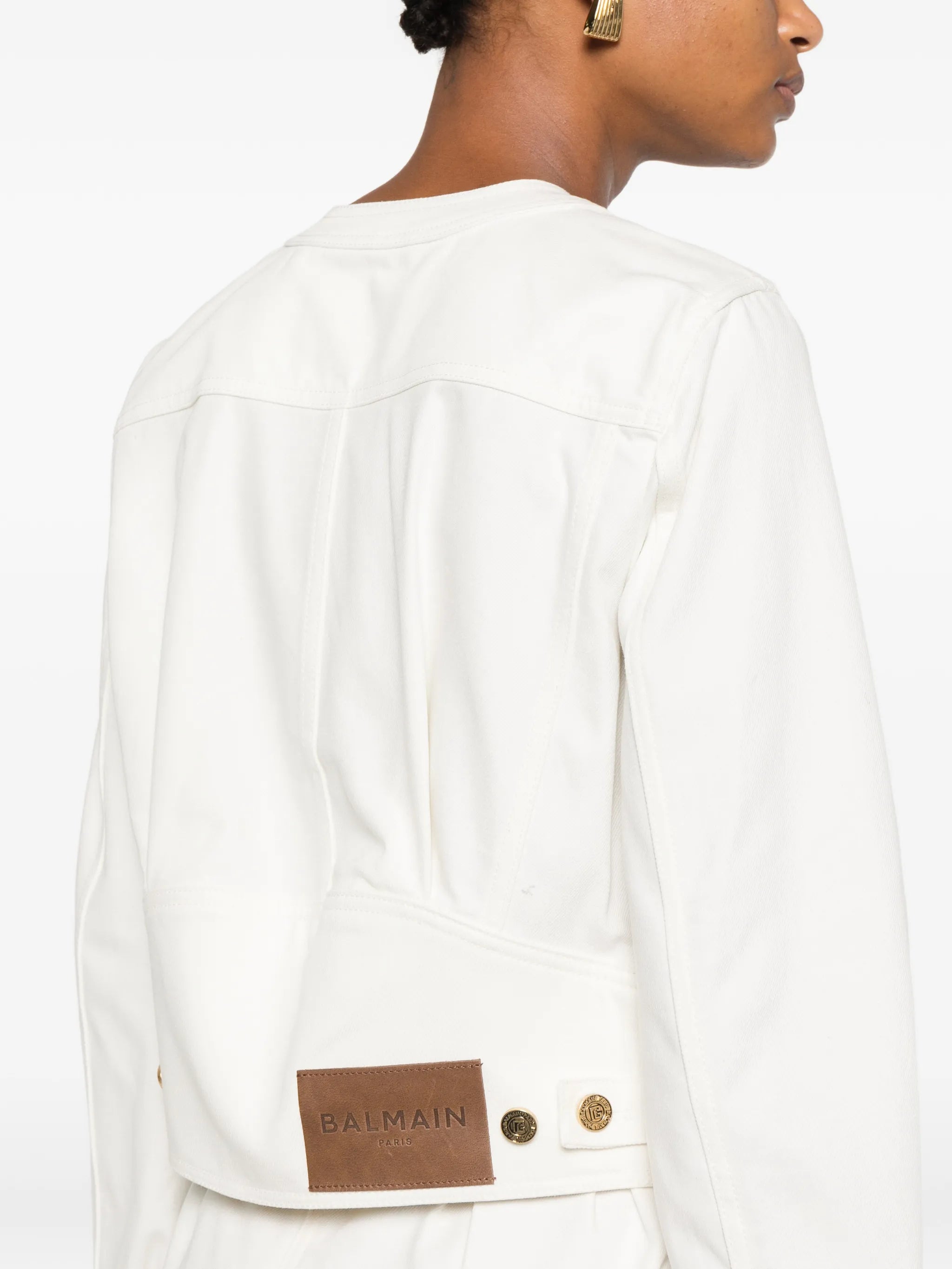patch-pocket denim jacket