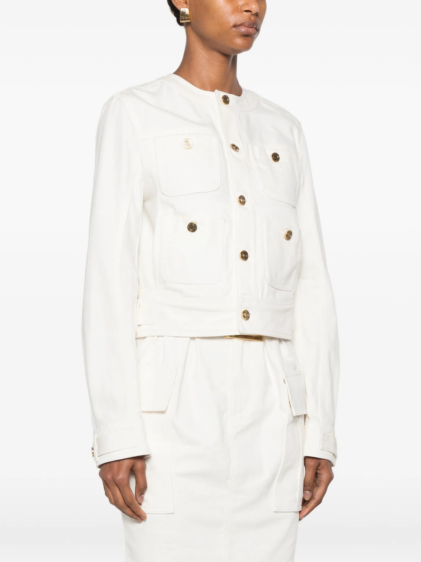 patch-pocket denim jacket