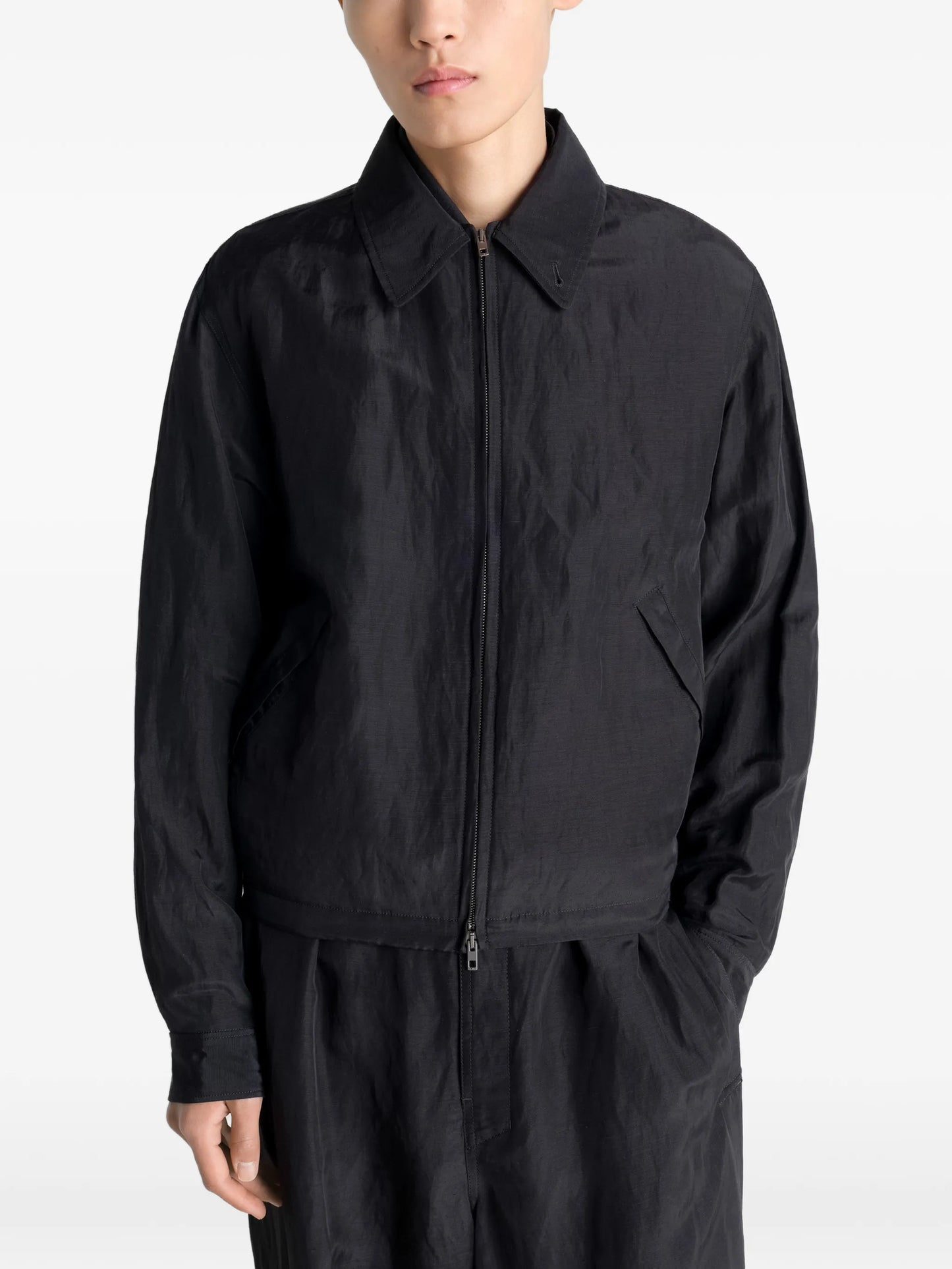 zip-fastening jacket