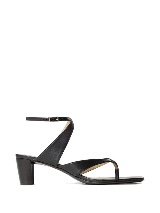 thong heeled sandals