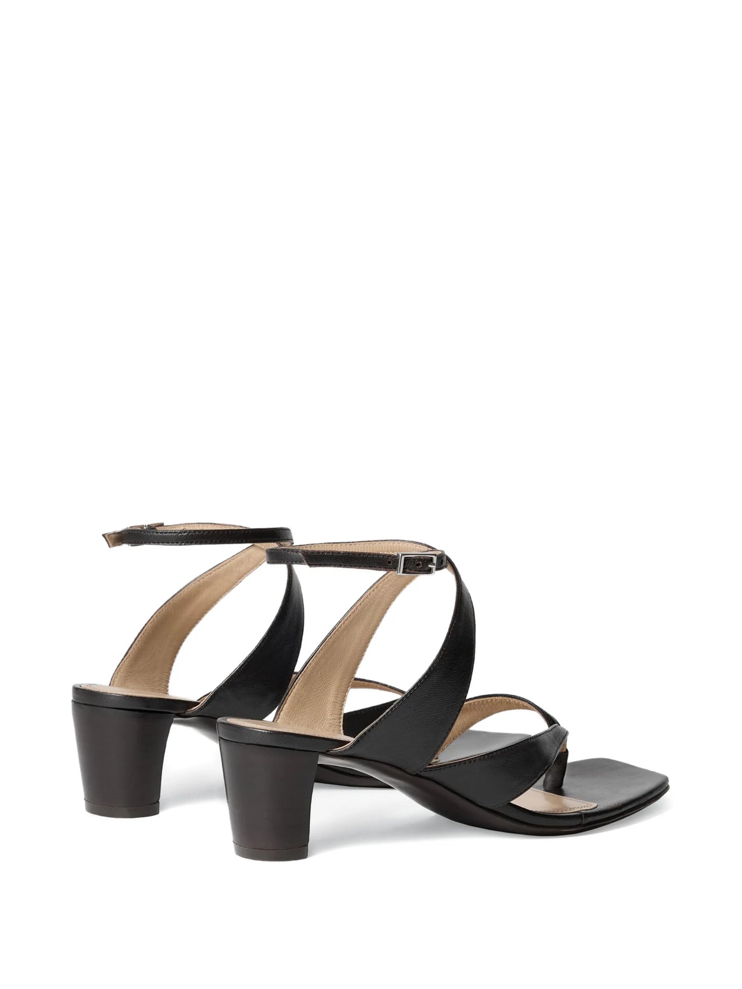 thong heeled sandals
