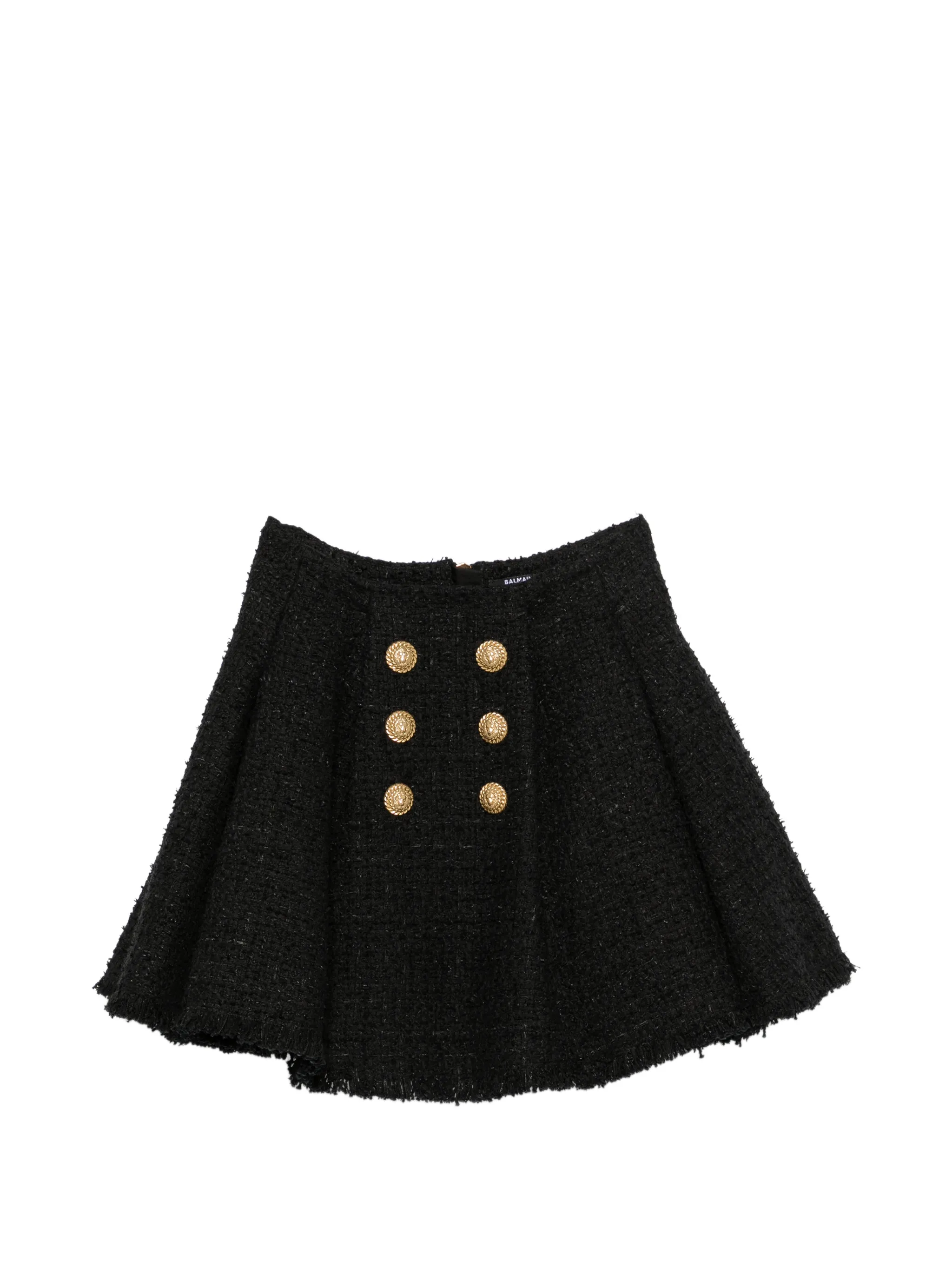flared tweed skirt