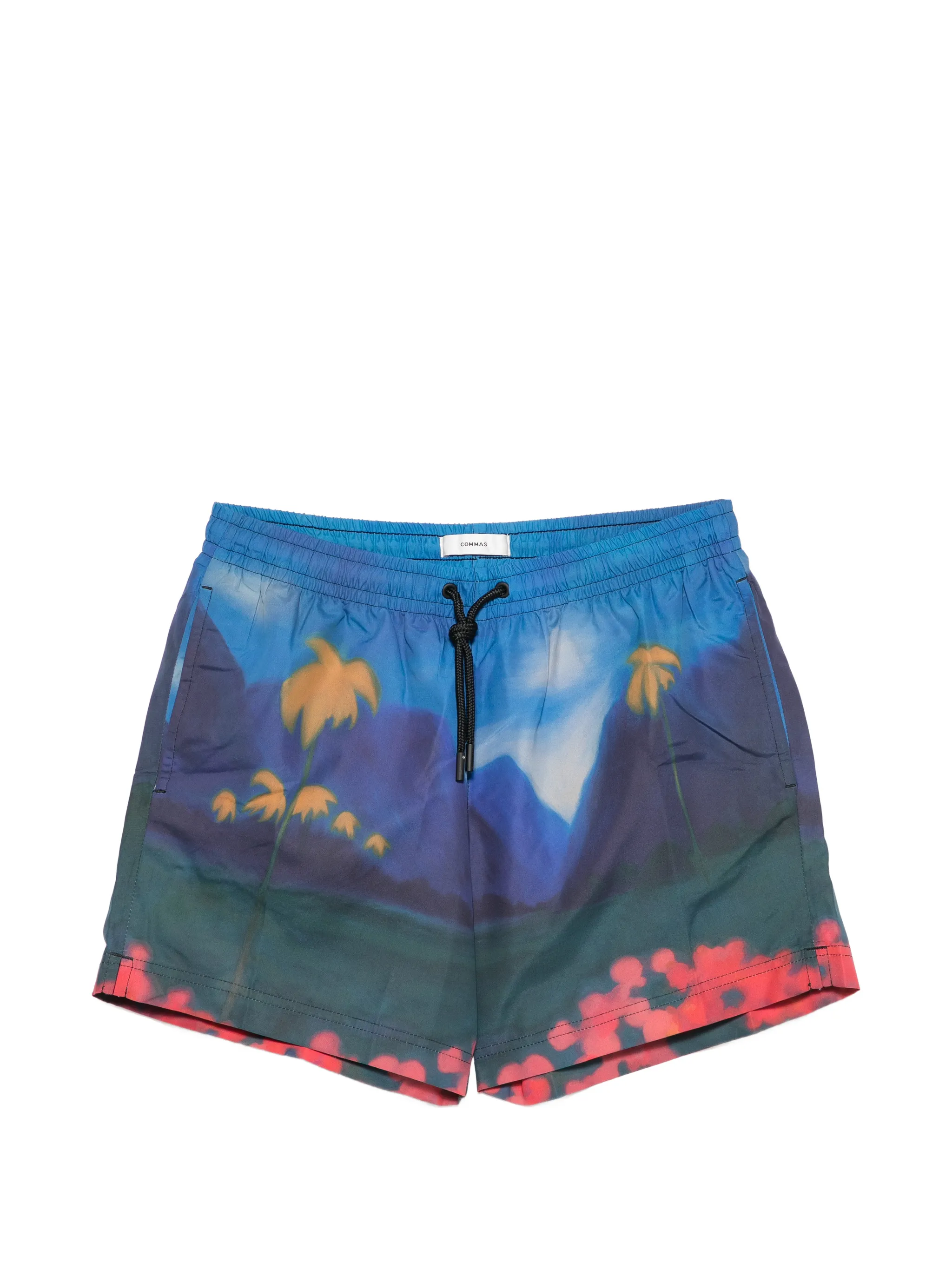 Midnight Horizon pocket swim shorts