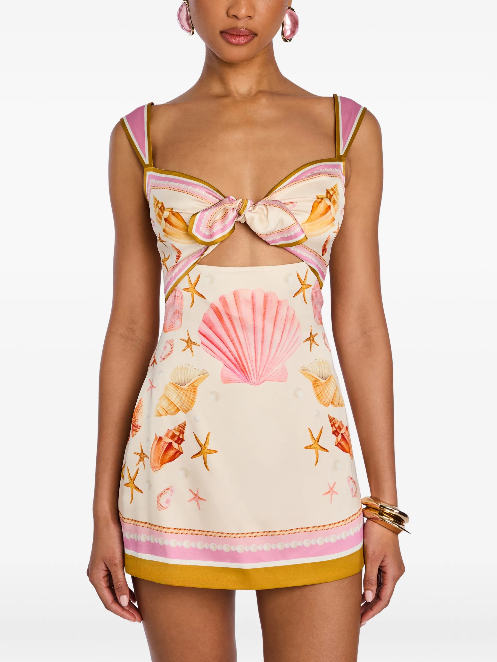 Margarie silk dress