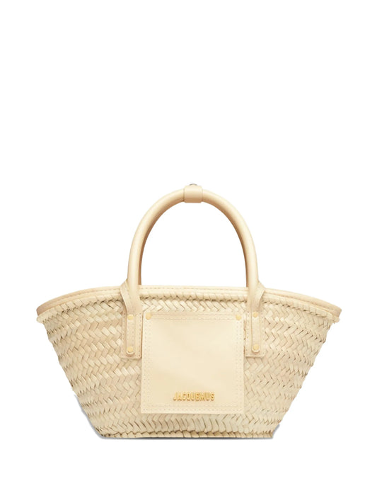 small Soli woven tote bag