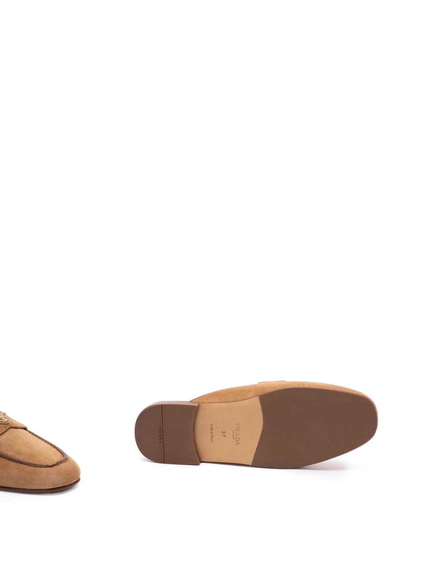 logo-plaque flat mules