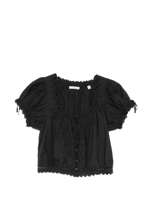 Nera broderie-anglaise blouse