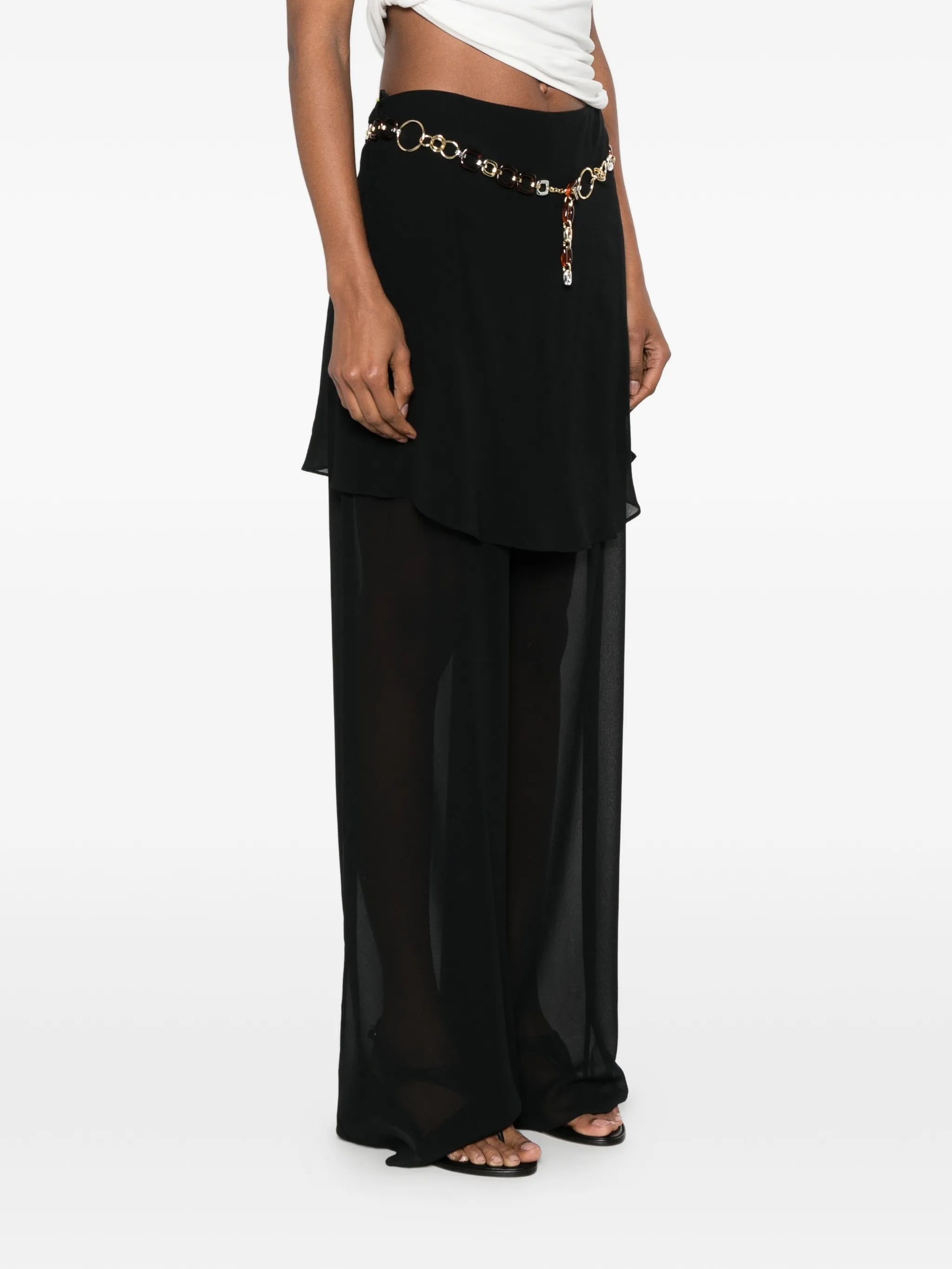 Mirador sarong belted palazzo pants