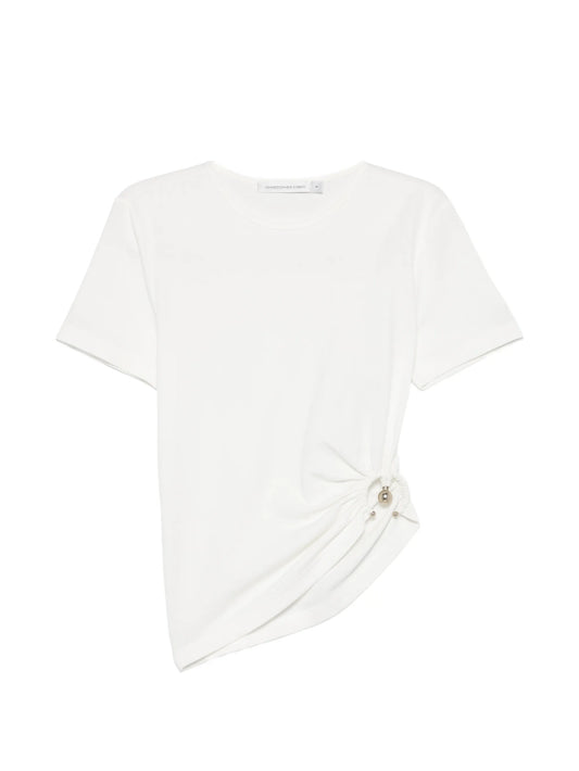 Orbit ruched T-shirt
