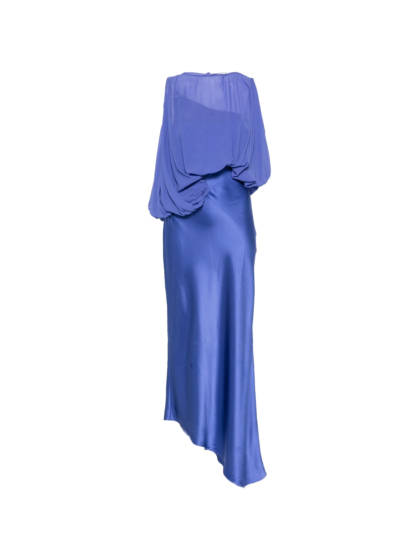 Cumulus draped midi dress