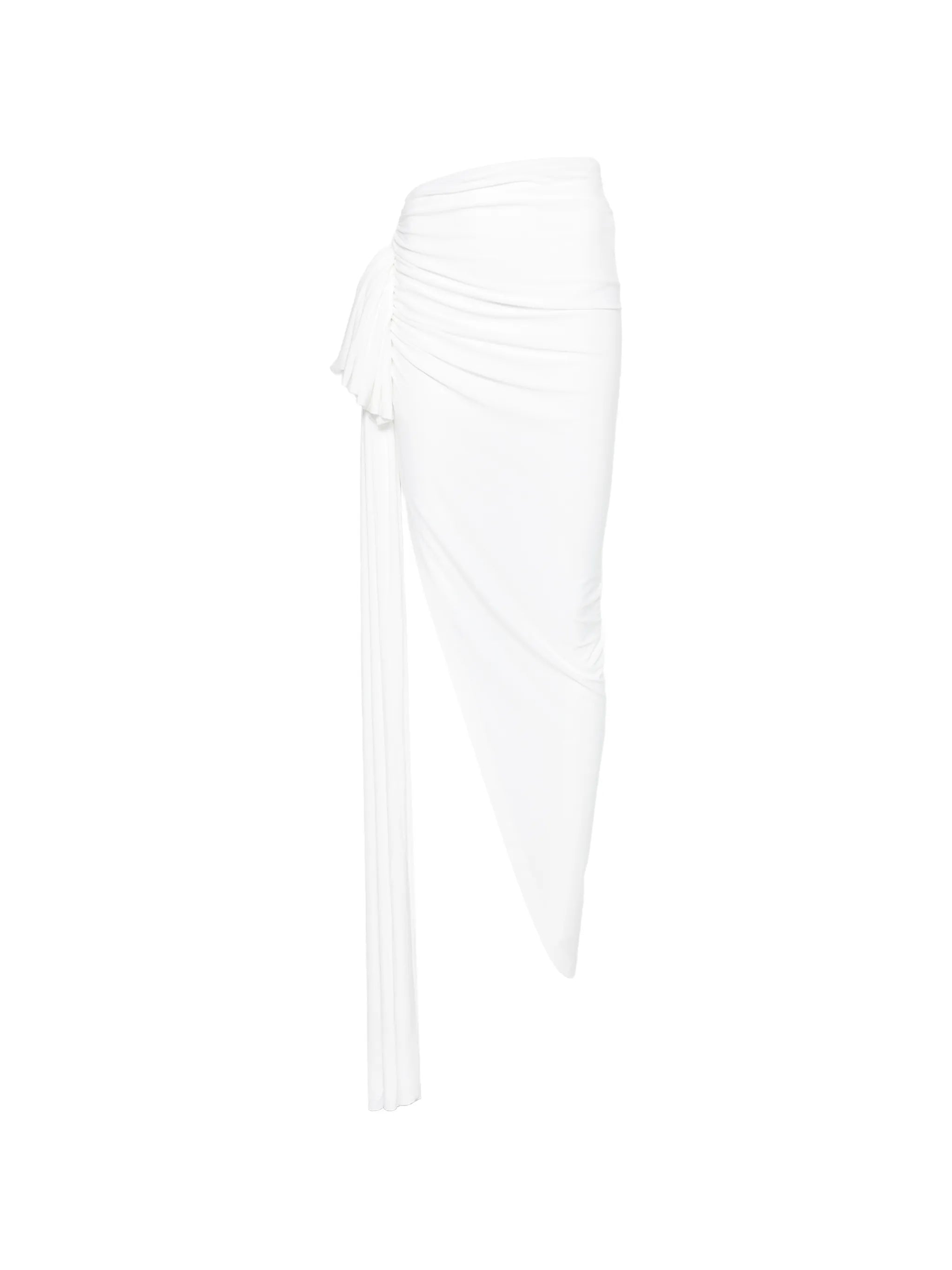 Diana bow-detail skirt