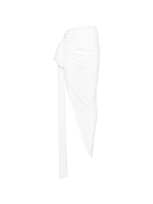 Diana bow-detail skirt