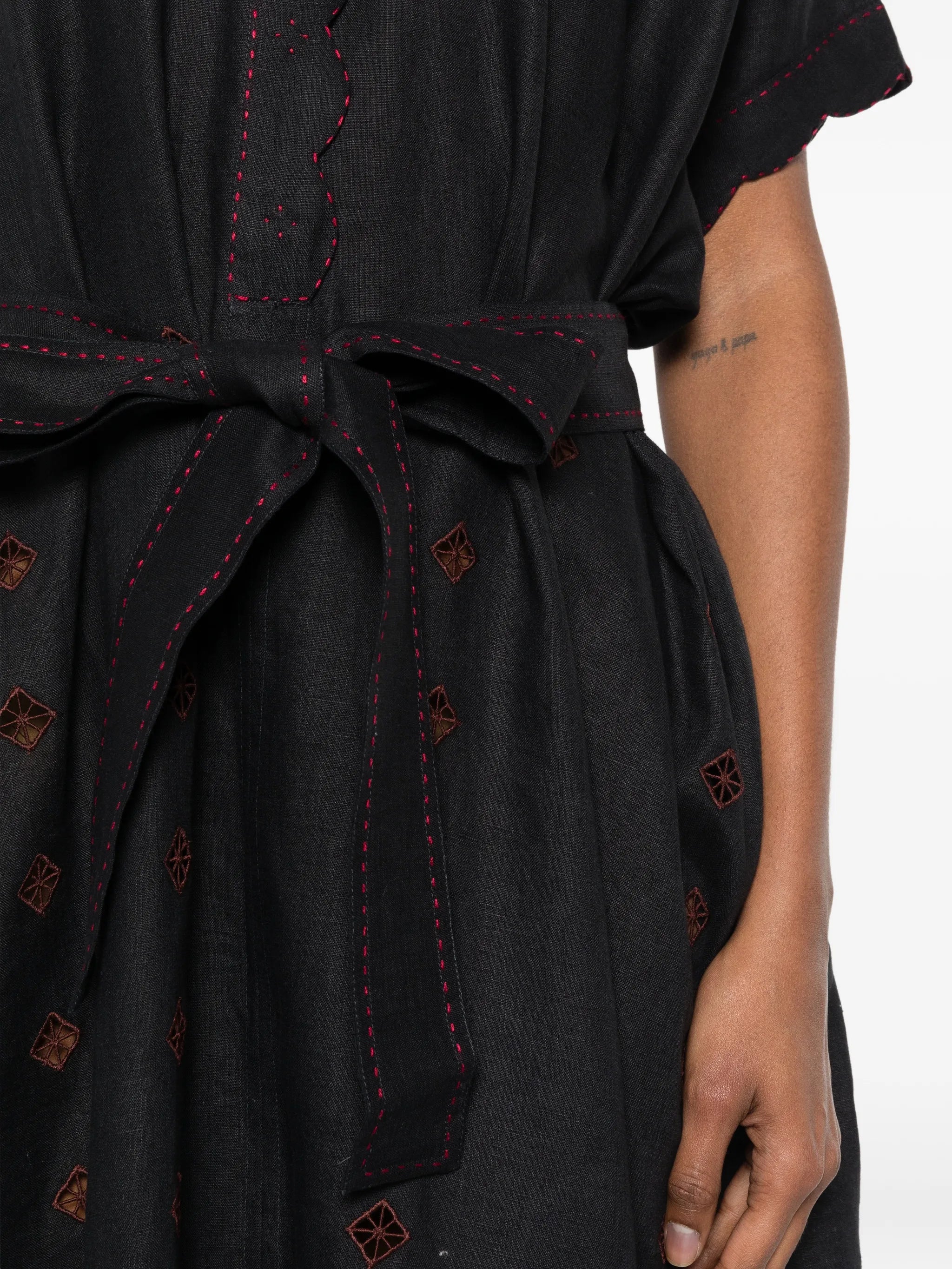 Sweet Jane embroidered midi dress