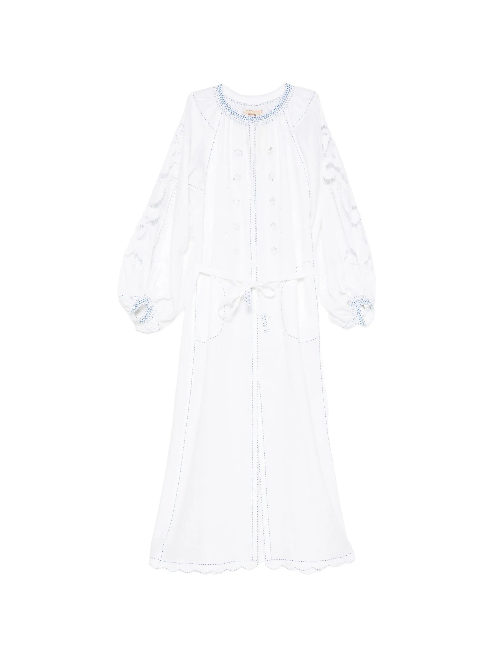 Babylon embroidered cut-out dress
