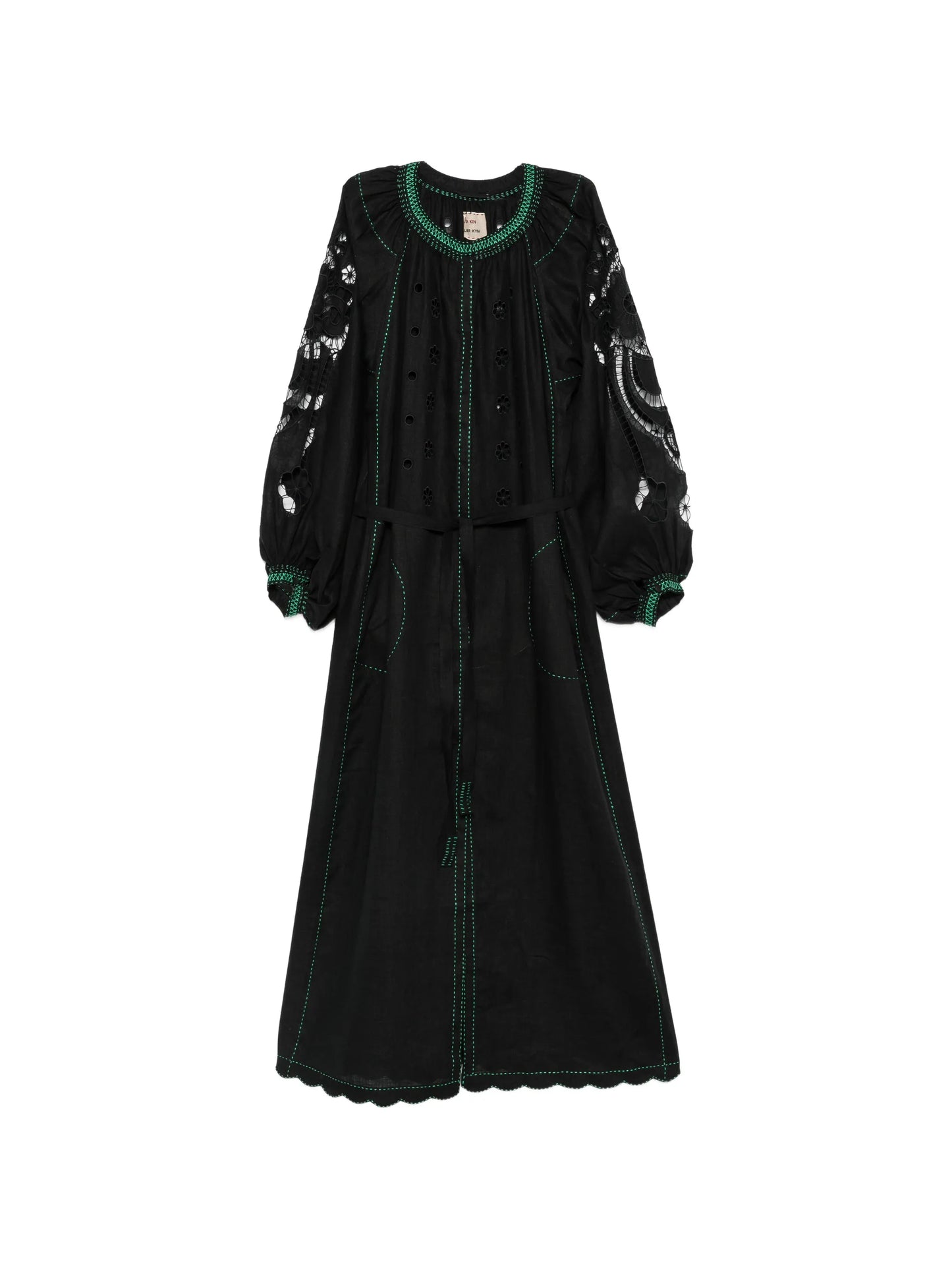 Babylon embroidered midi dress
