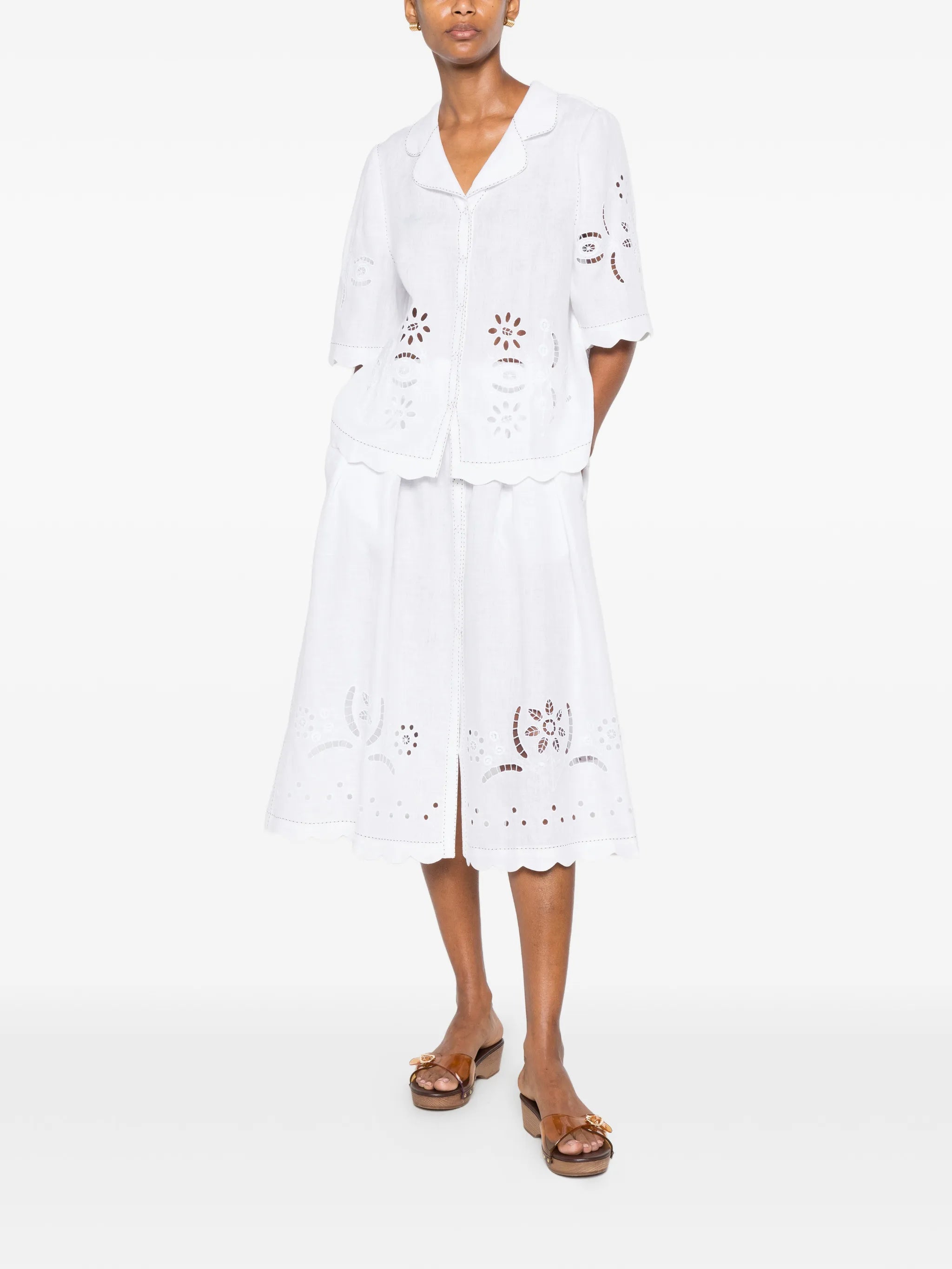 Balthazar broderie-anglaise blouse