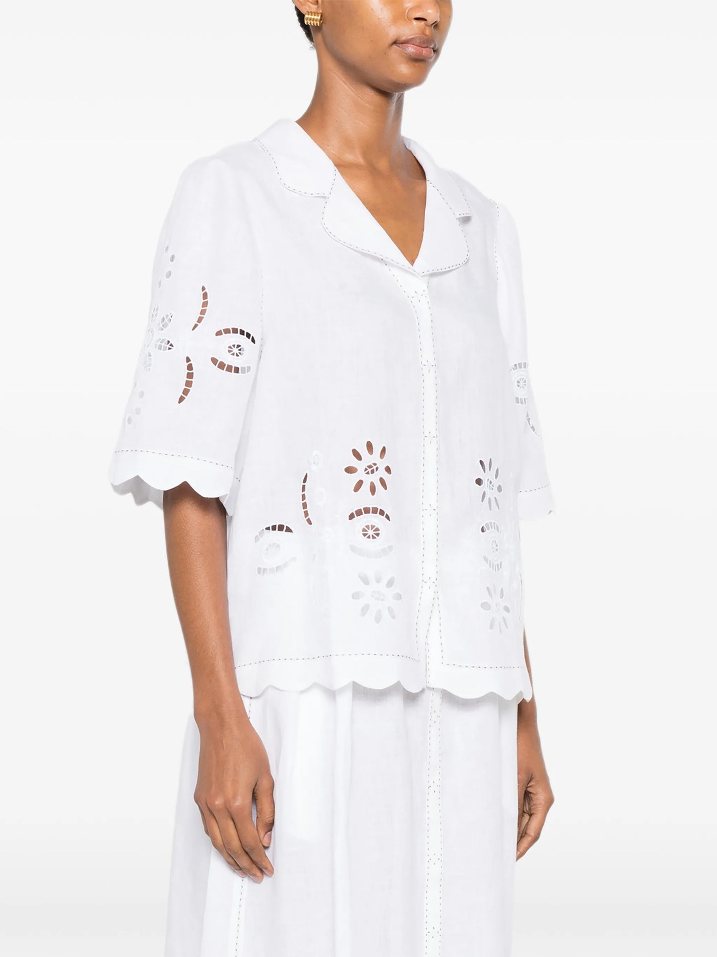 Balthazar broderie-anglaise blouse
