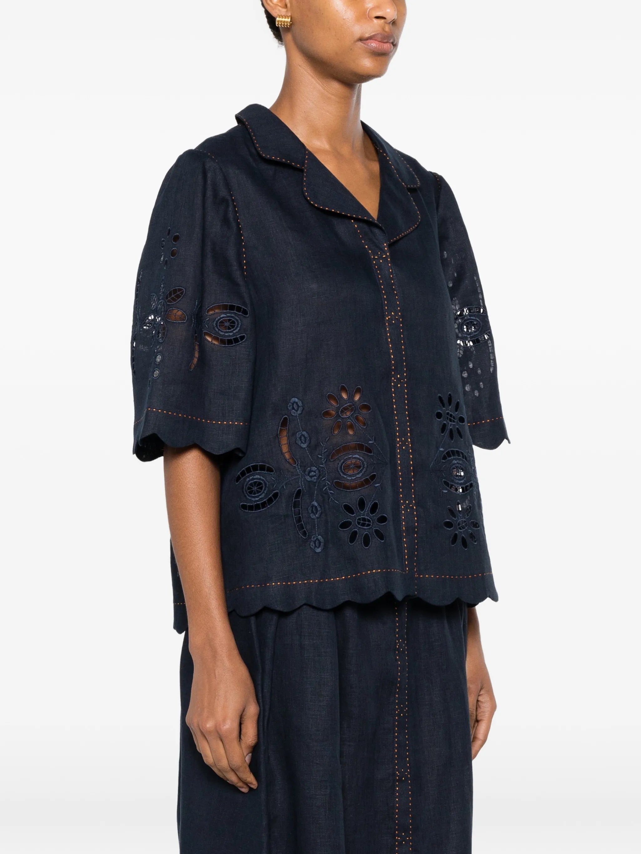 Balthazar broderie-anglaise blouse