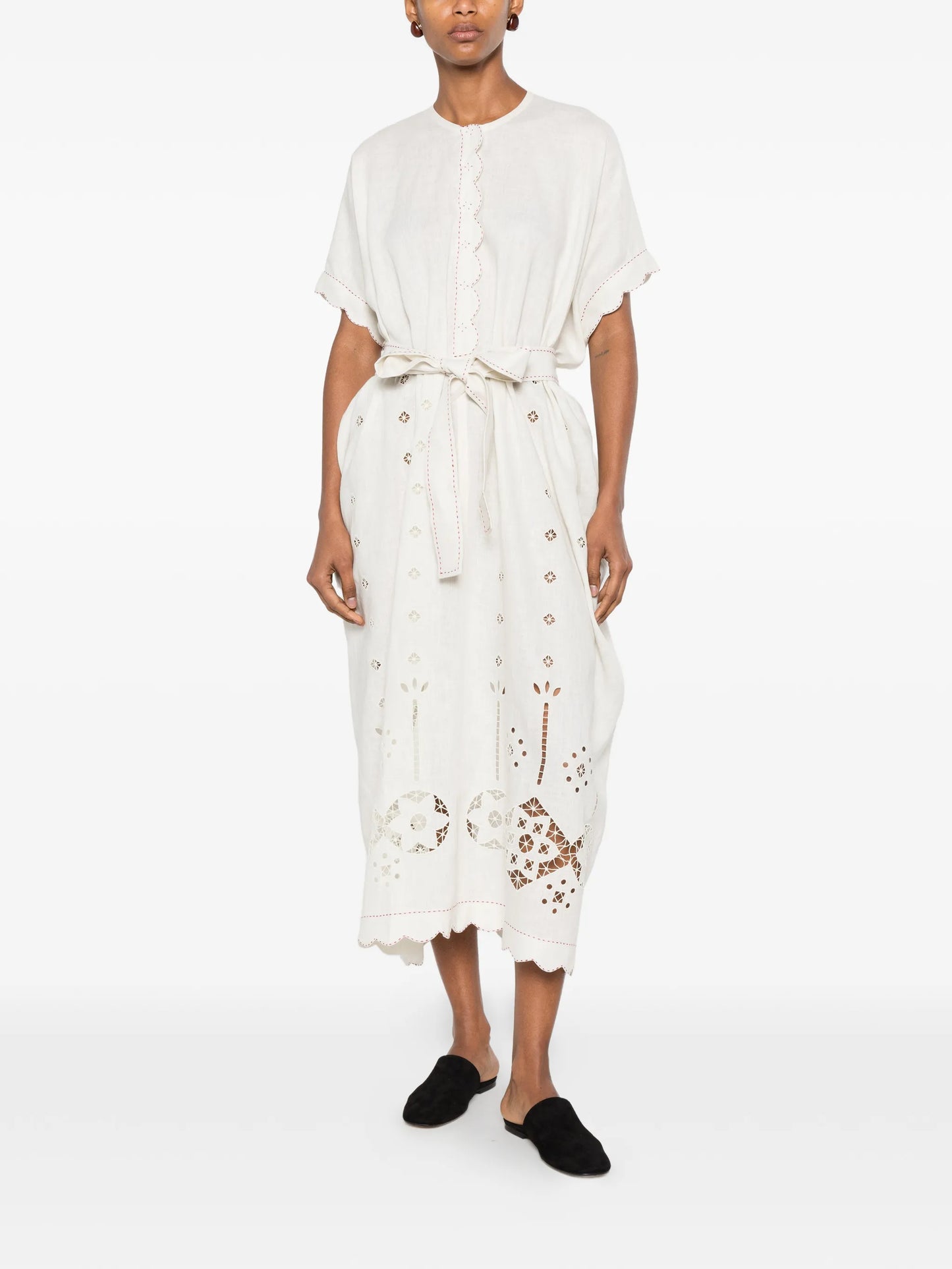 Sweet Jane broderie-anglaise midi dress