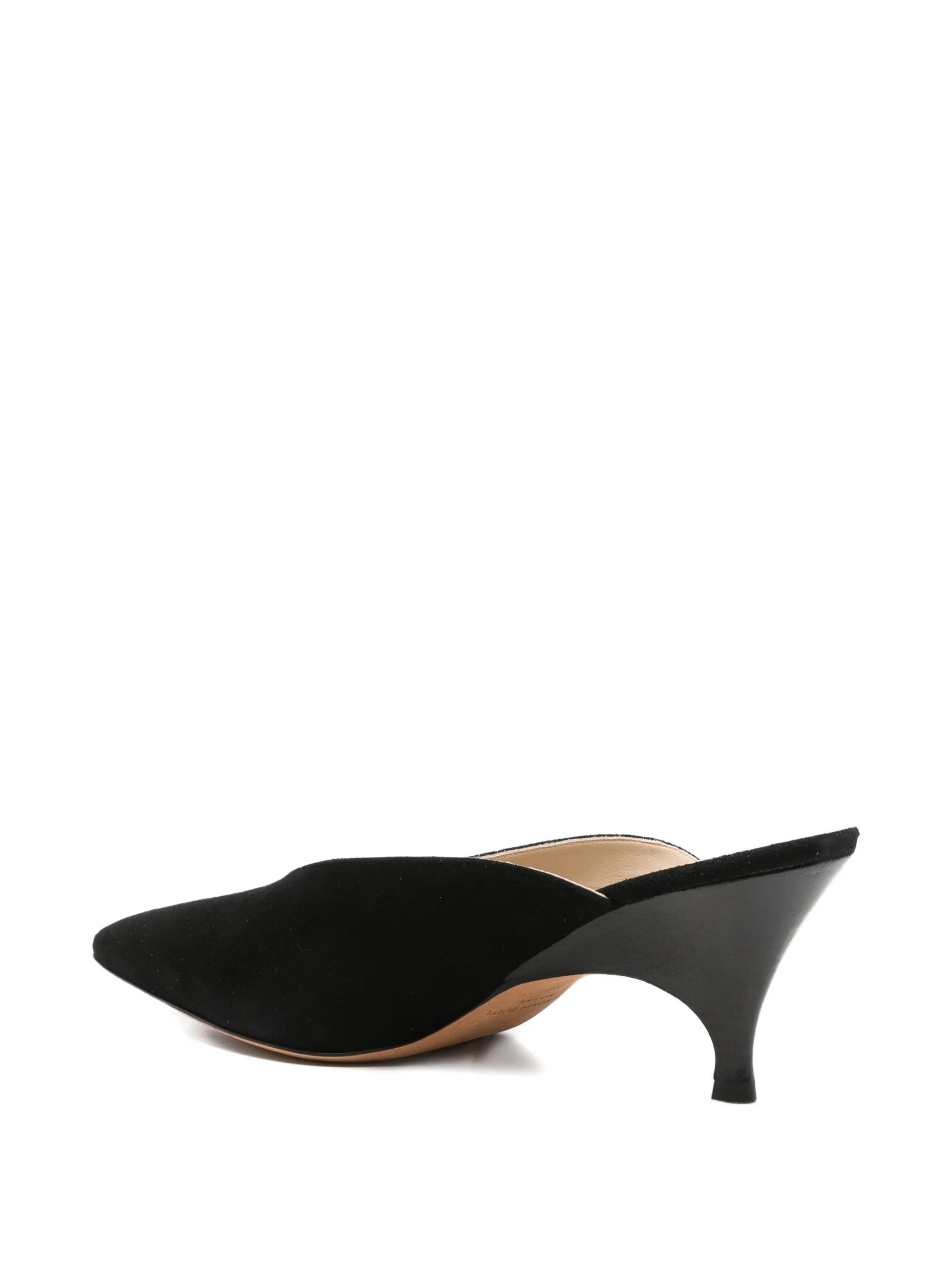 Petra suede heeled mules