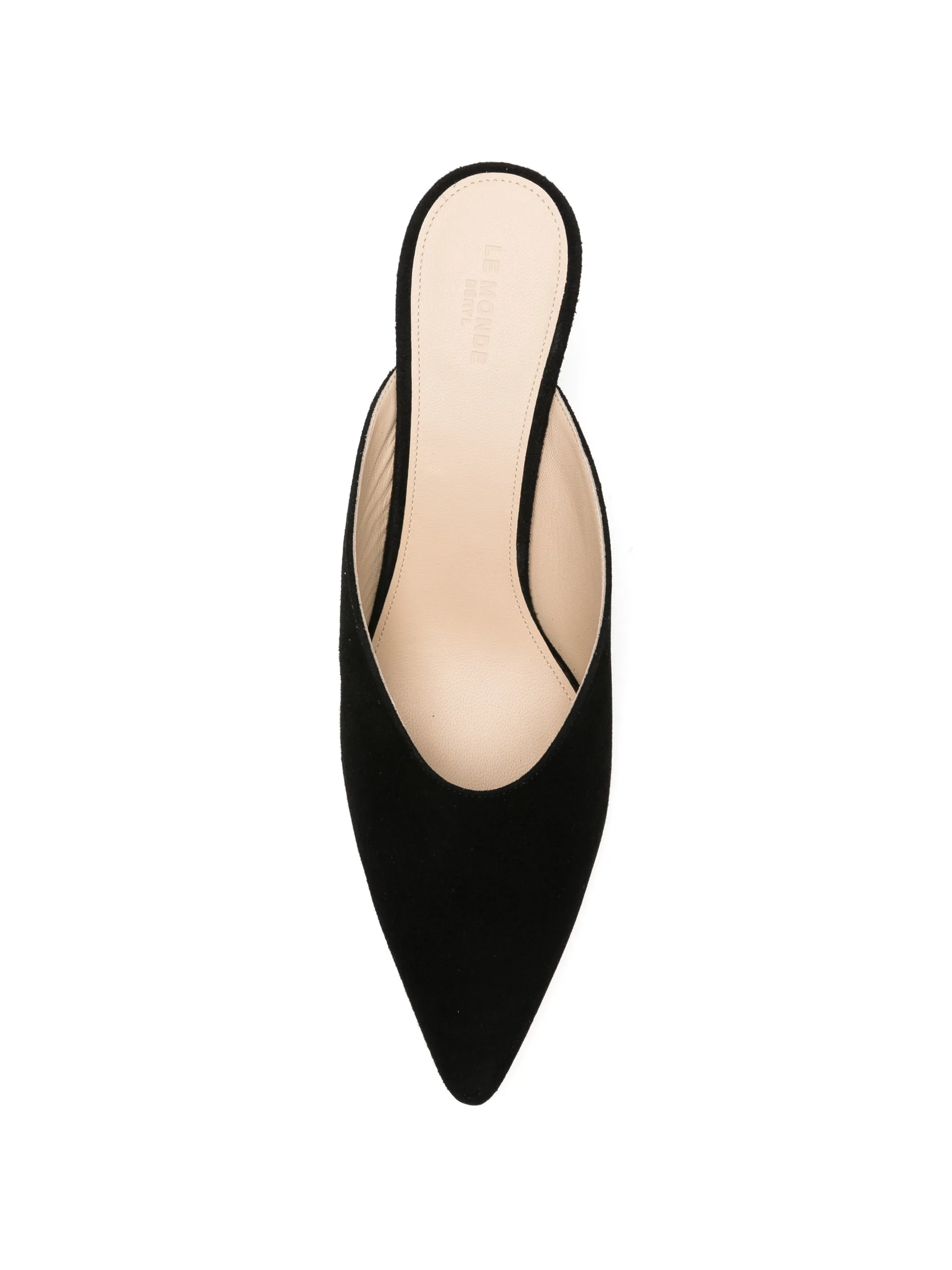 Petra suede heeled mules