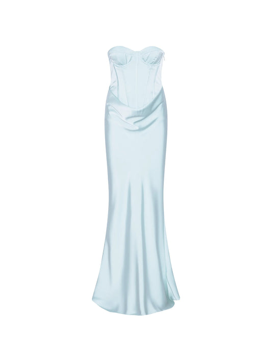 corset maxi dress