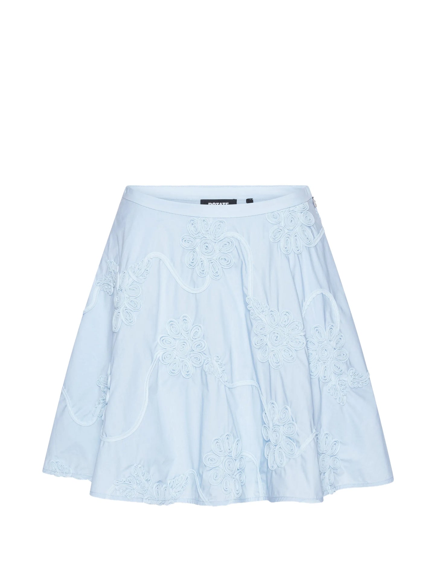 flower mini skirt